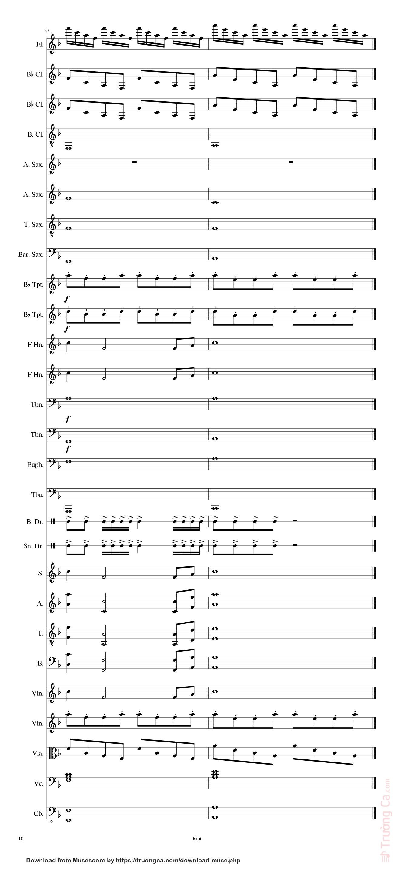 Page 10 of Sheet music PDF Summoner