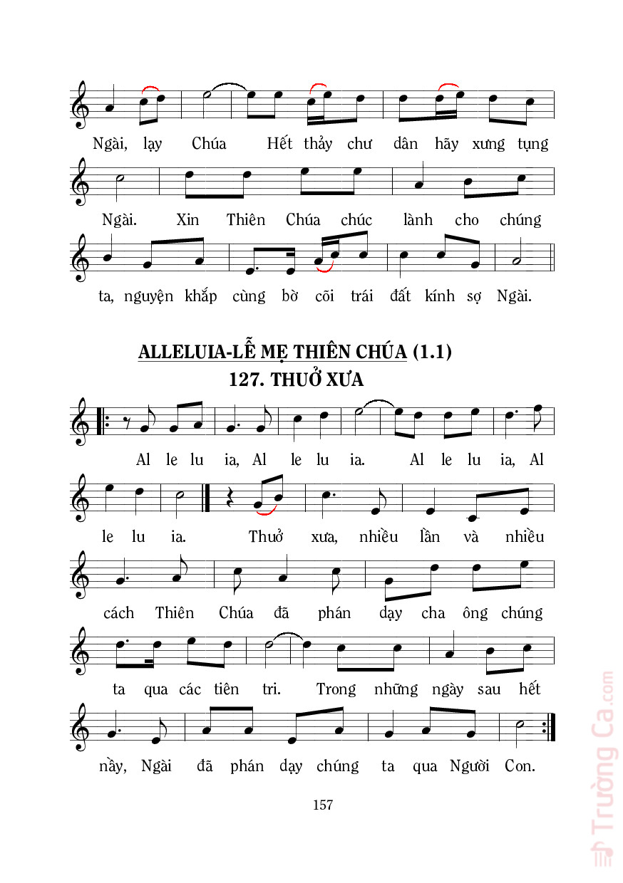 Page 2 of Sheet music PDF Thánh Vịnh 66, Xin Thiên Chúa Xót Thương - Mi Trầm