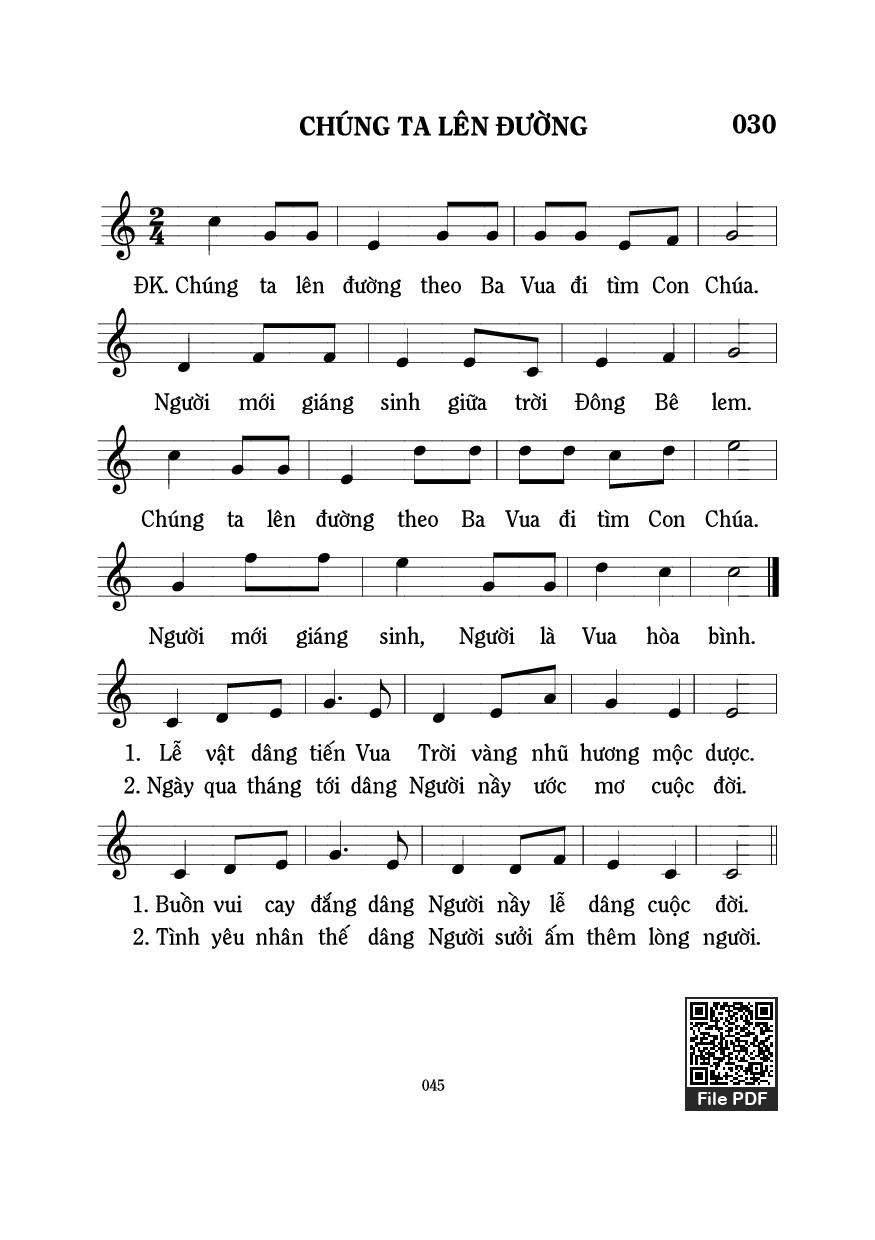 Chúng ta lên đường theo Ba Vua đi tìm con Chúa, Trang 3