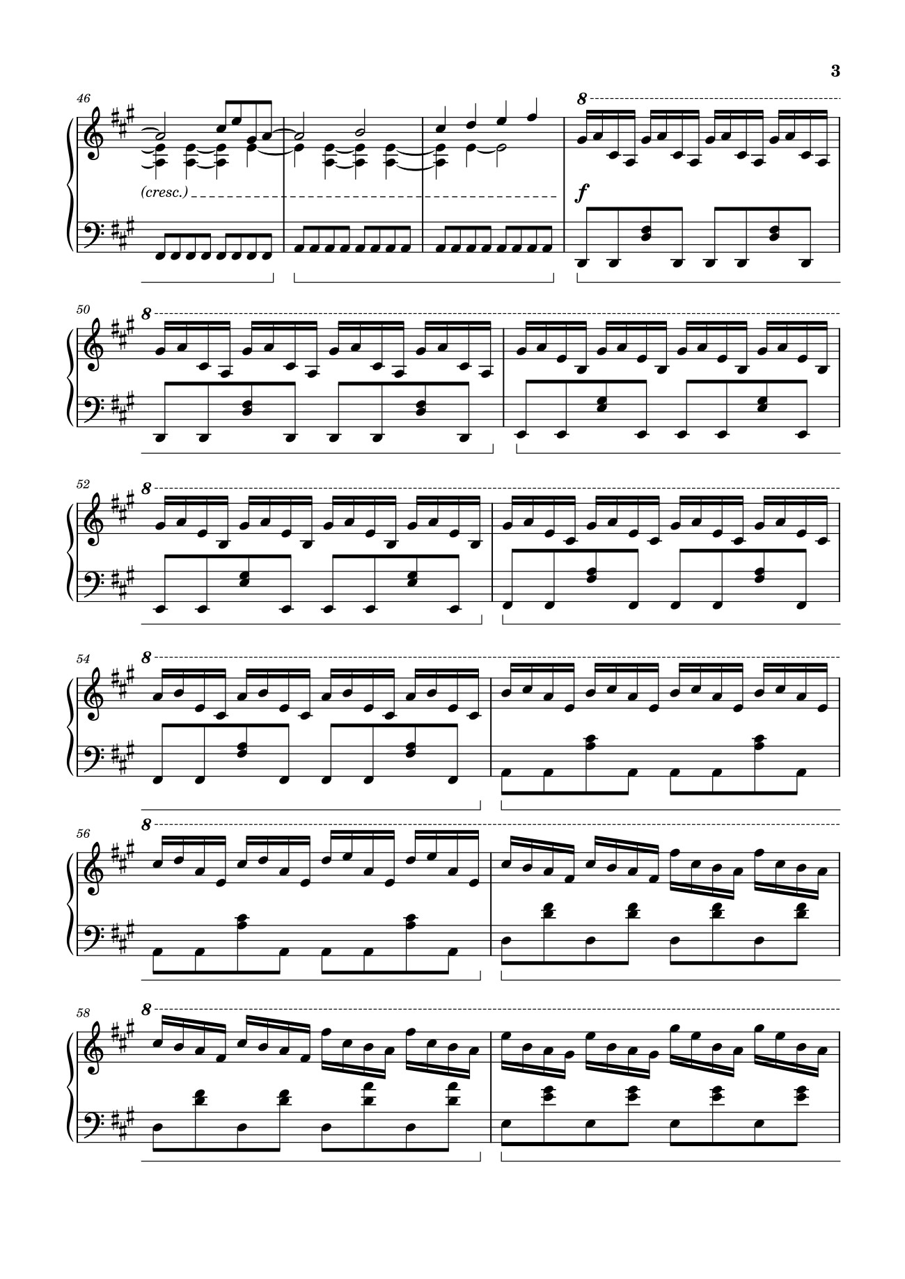 Page 3 of Sheet music PDF Reminisce Sheet Piano - Tony Ann