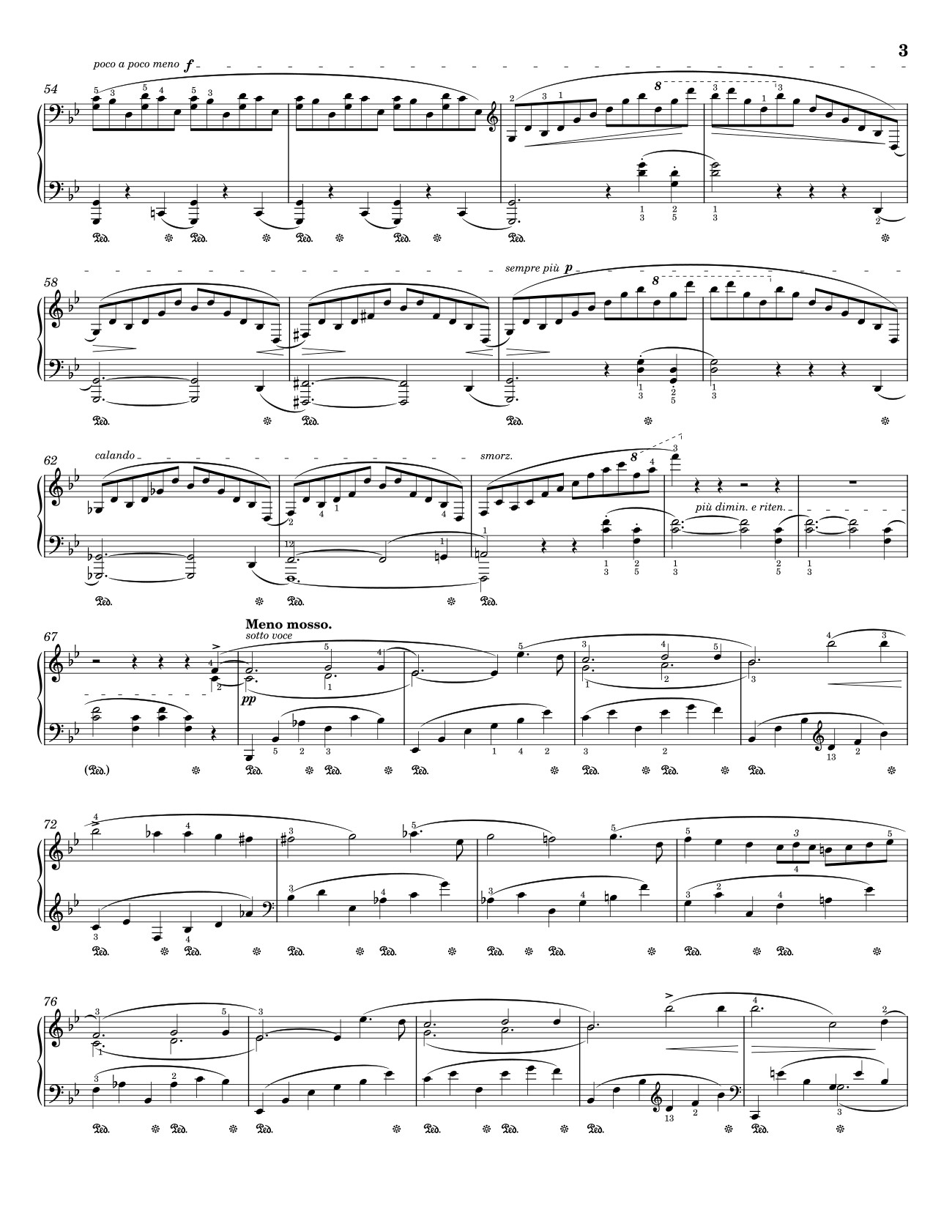 Page 3 of Sheet music PDF Ballade No I - Chopin