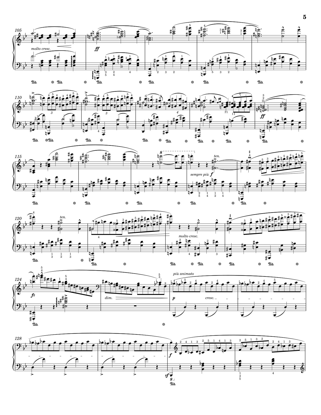 Page 5 of Sheet music PDF Ballade No I - Chopin