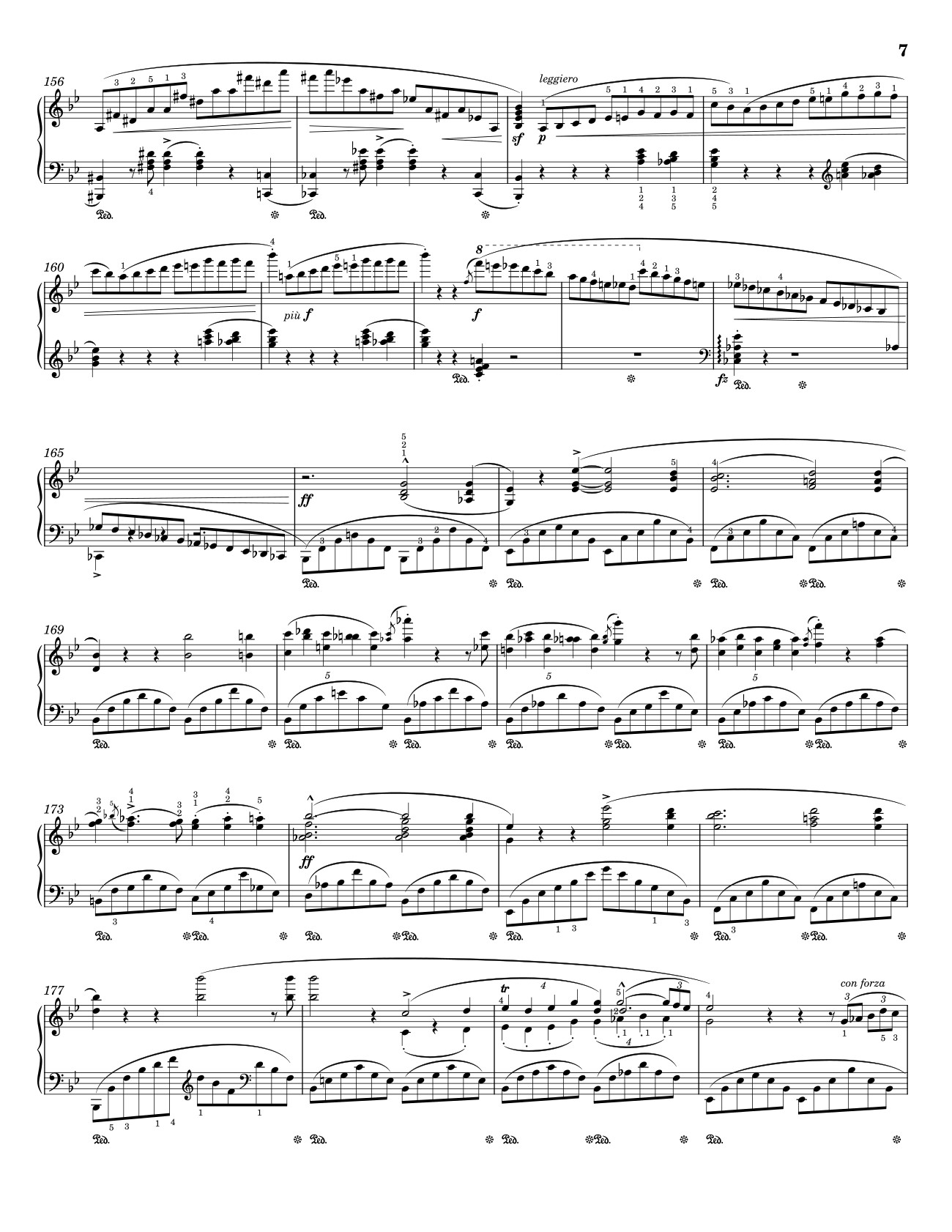 Page 7 of Sheet music PDF Ballade No I - Chopin
