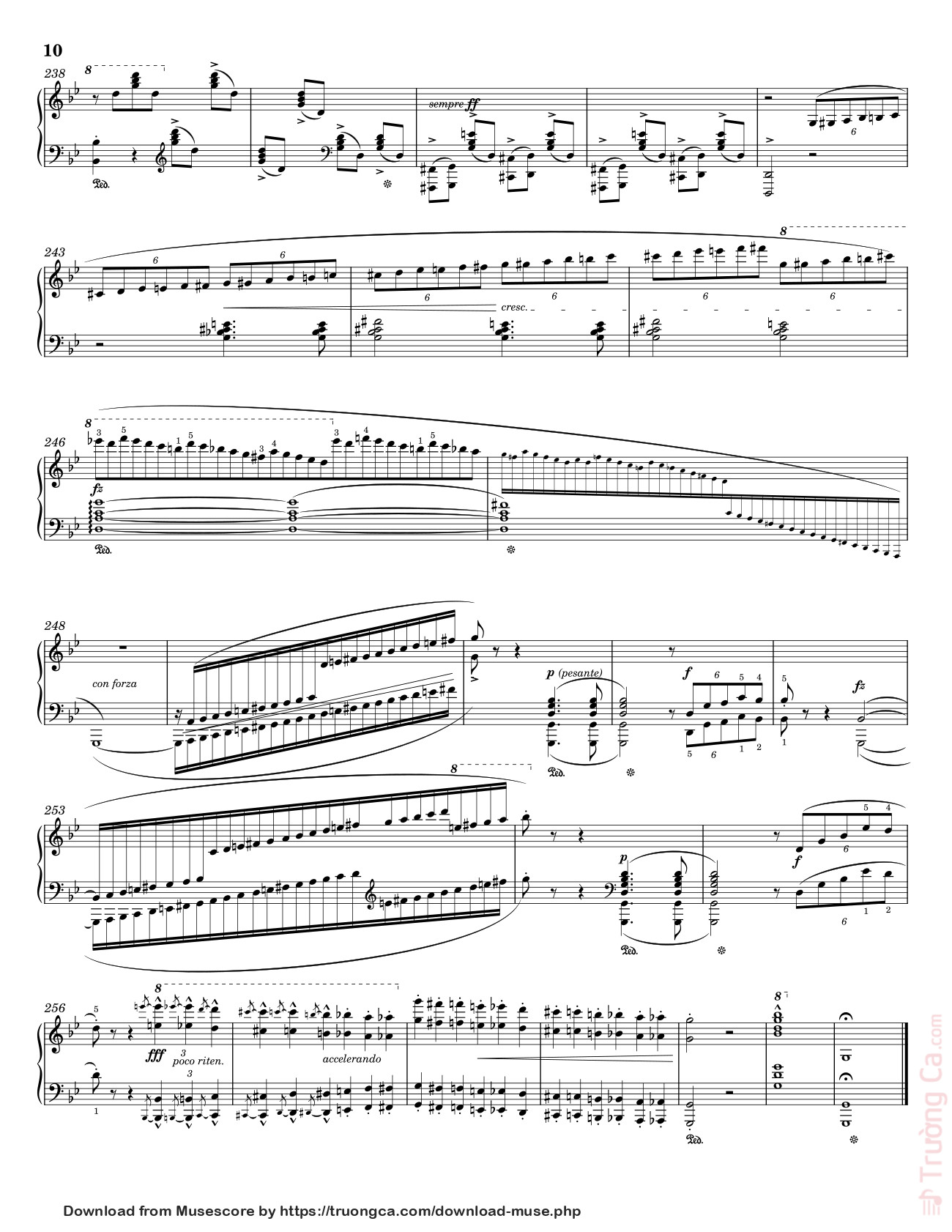 Page 10 of Sheet music PDF Ballade No I - Chopin