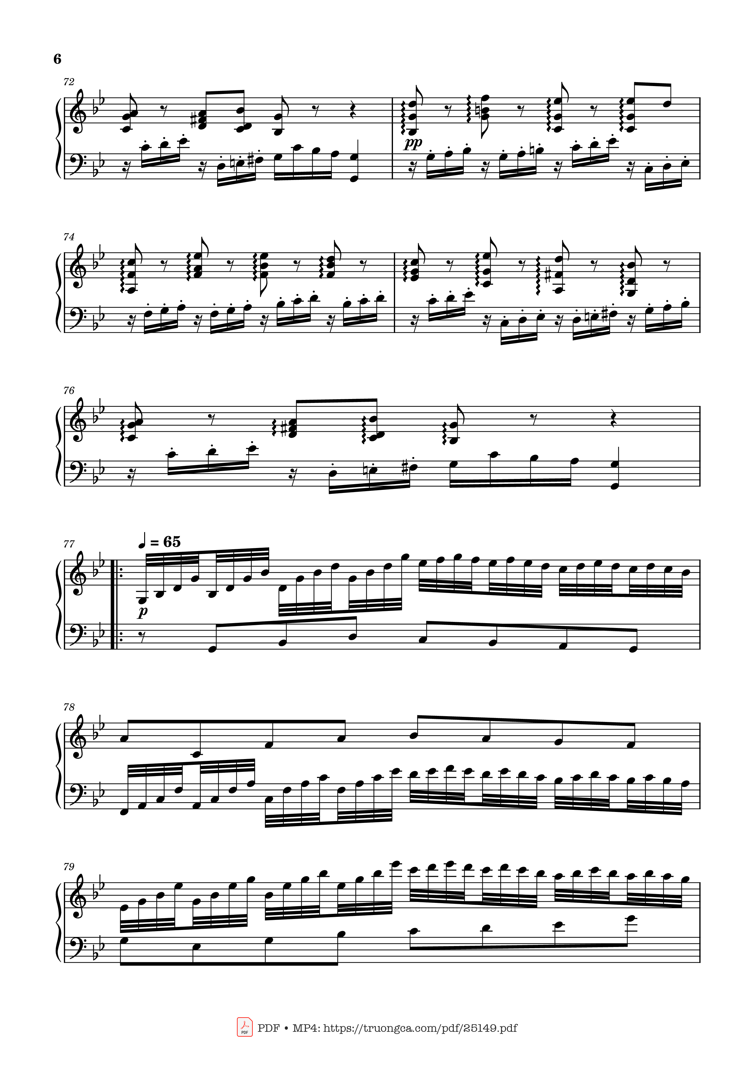 Page 6 of Sheet music PDF Passacaglia, Op. 20 No. 2 - Johan Halvorsen