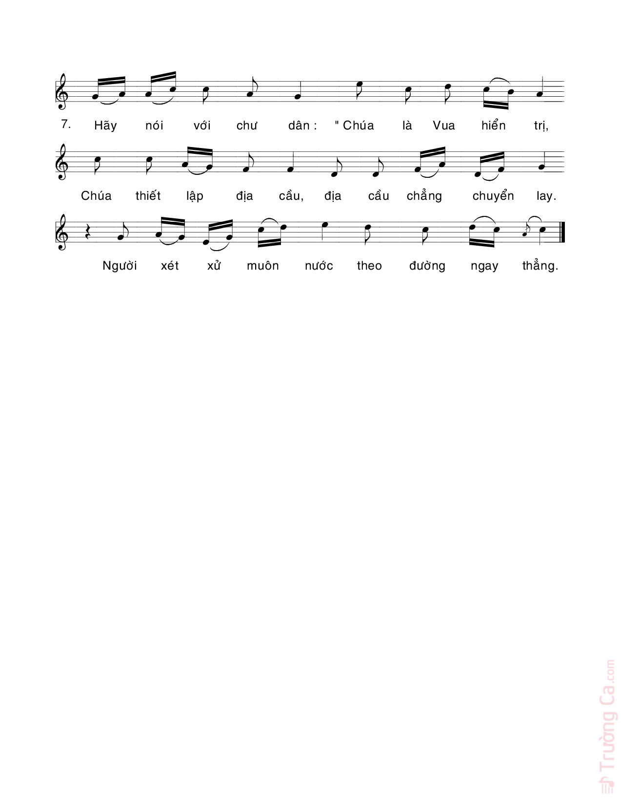 Page 4 of Sheet music PDF Thánh Vịnh 95, Chúa Nhật 2C Thường Niên - Xuân Thảo
