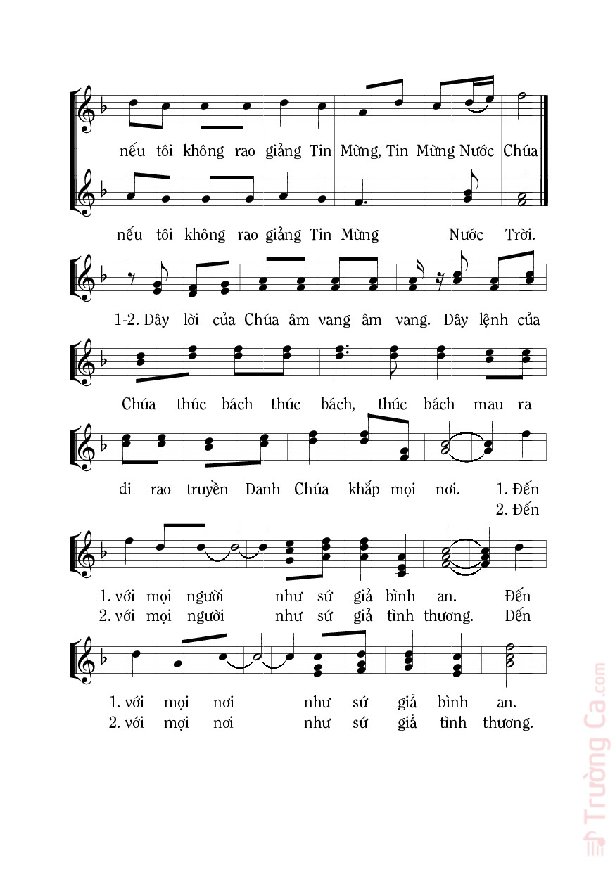 Page 2 of Sheet music PDF Khốn Cho Tôi - Mi Trầm