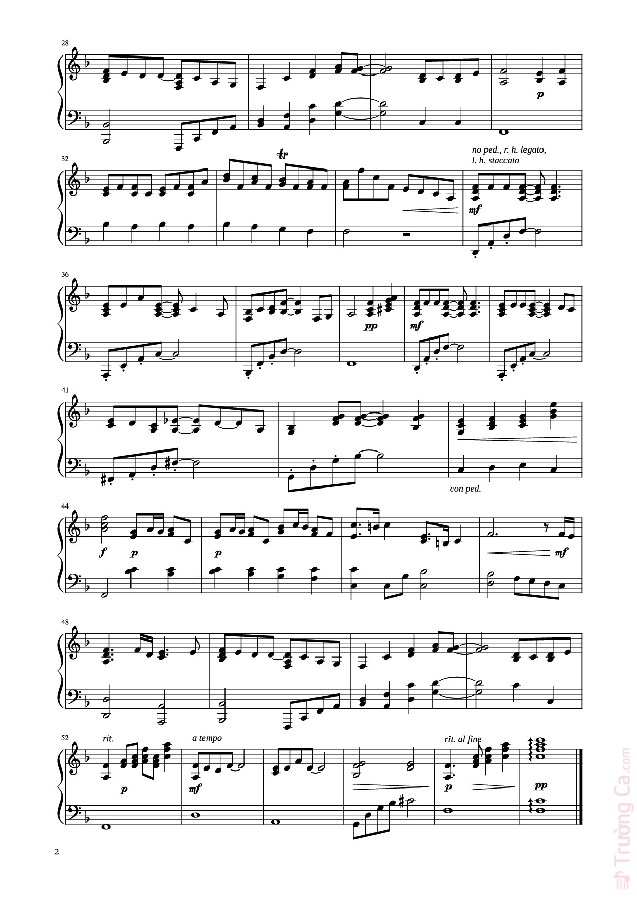Page 2 of Sheet music PDF Piano Love of my life Queen Sheet Piano - Antje Guenther