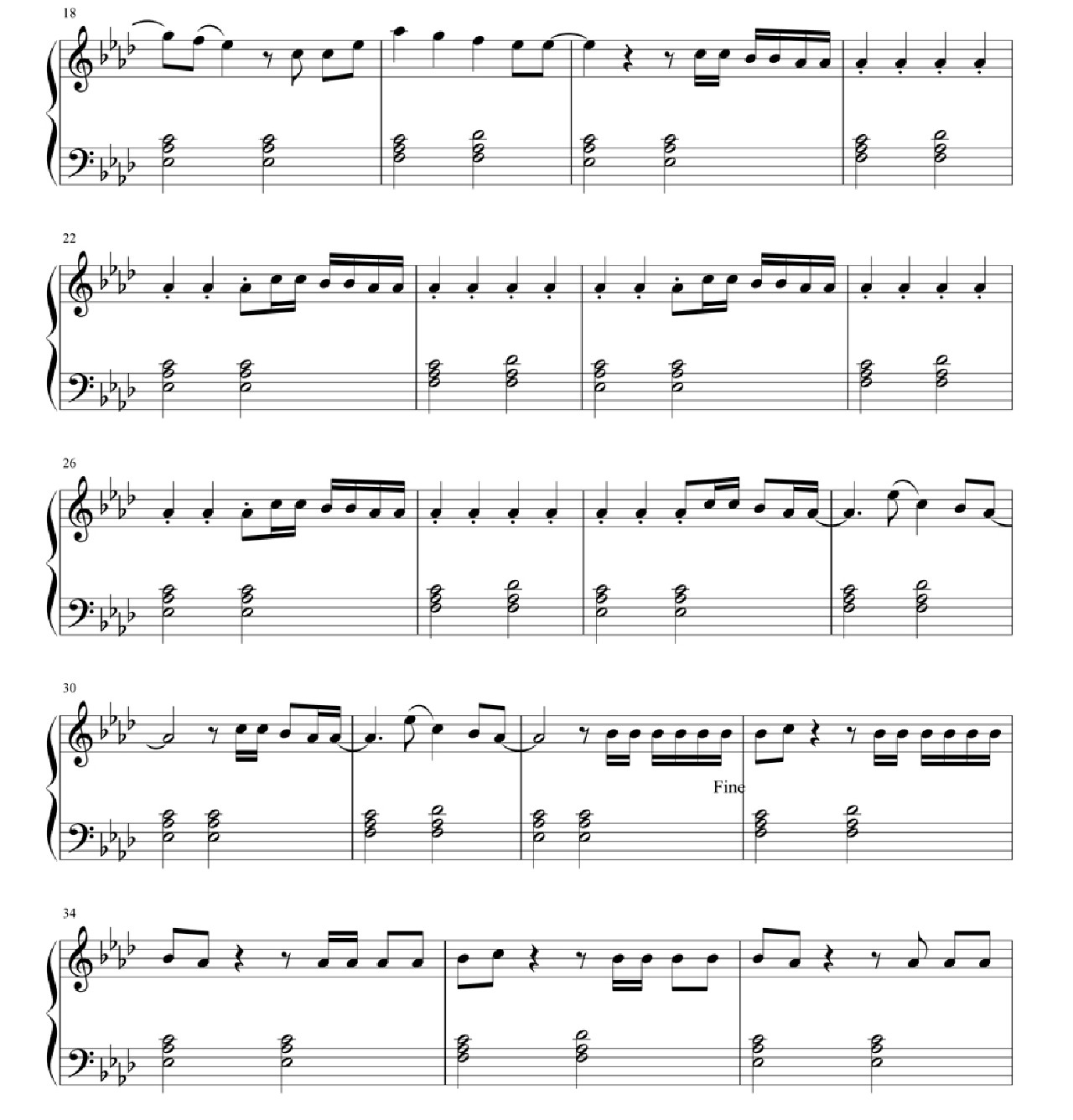 Page 2 of Sheet music PDF Work From Home Sheet Music - Fifth Harmony