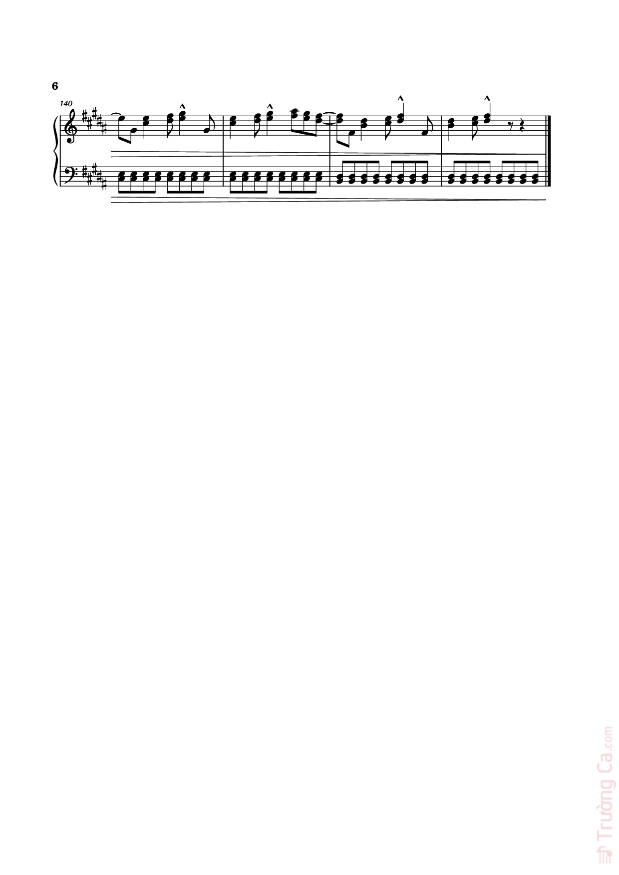 Page 6 of Sheet music PDF Piano Angeleyes Sheet Piano - ABBA