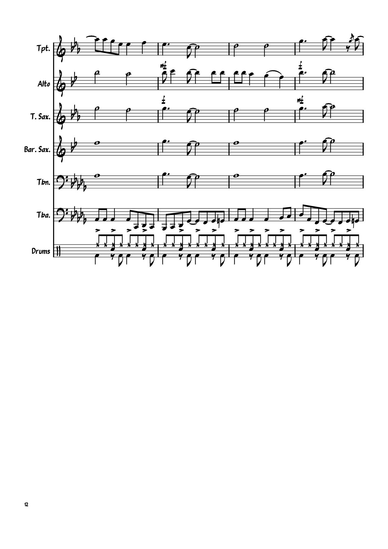Page 12 of Sheet music PDF Livin