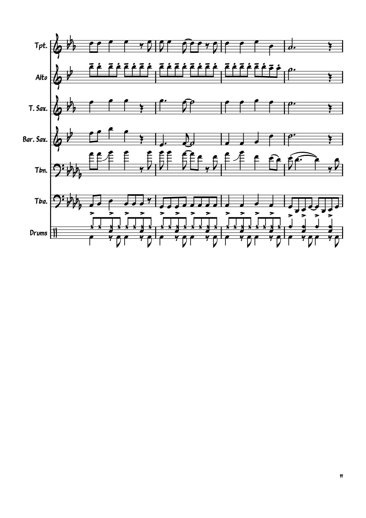 Page 19 of Sheet music PDF Livin