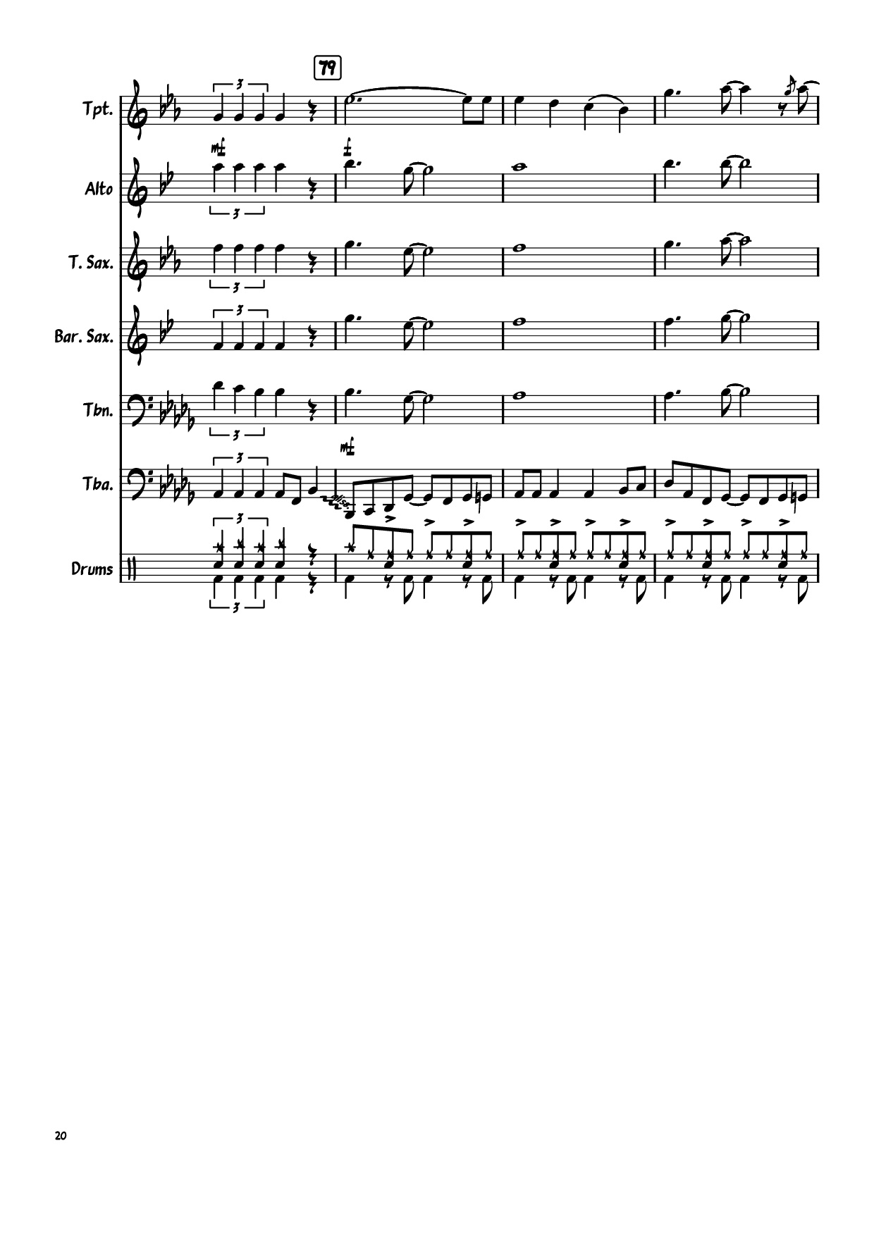 Page 20 of Sheet music PDF Livin