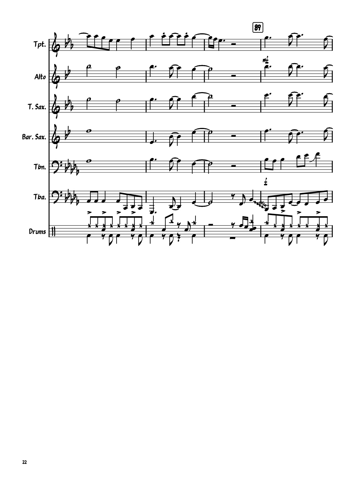 Page 22 of Sheet music PDF Livin