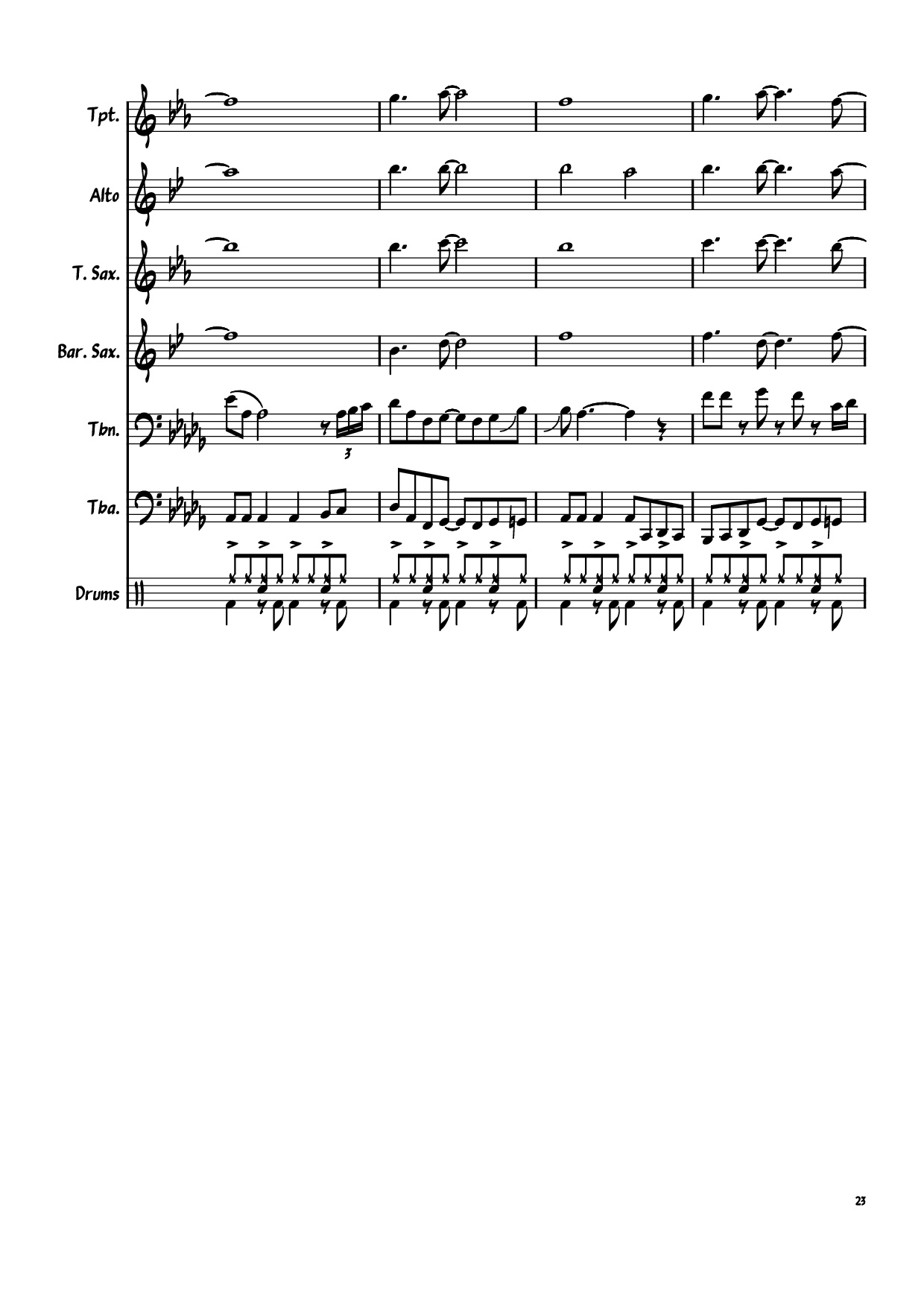 Page 23 of Sheet music PDF Livin