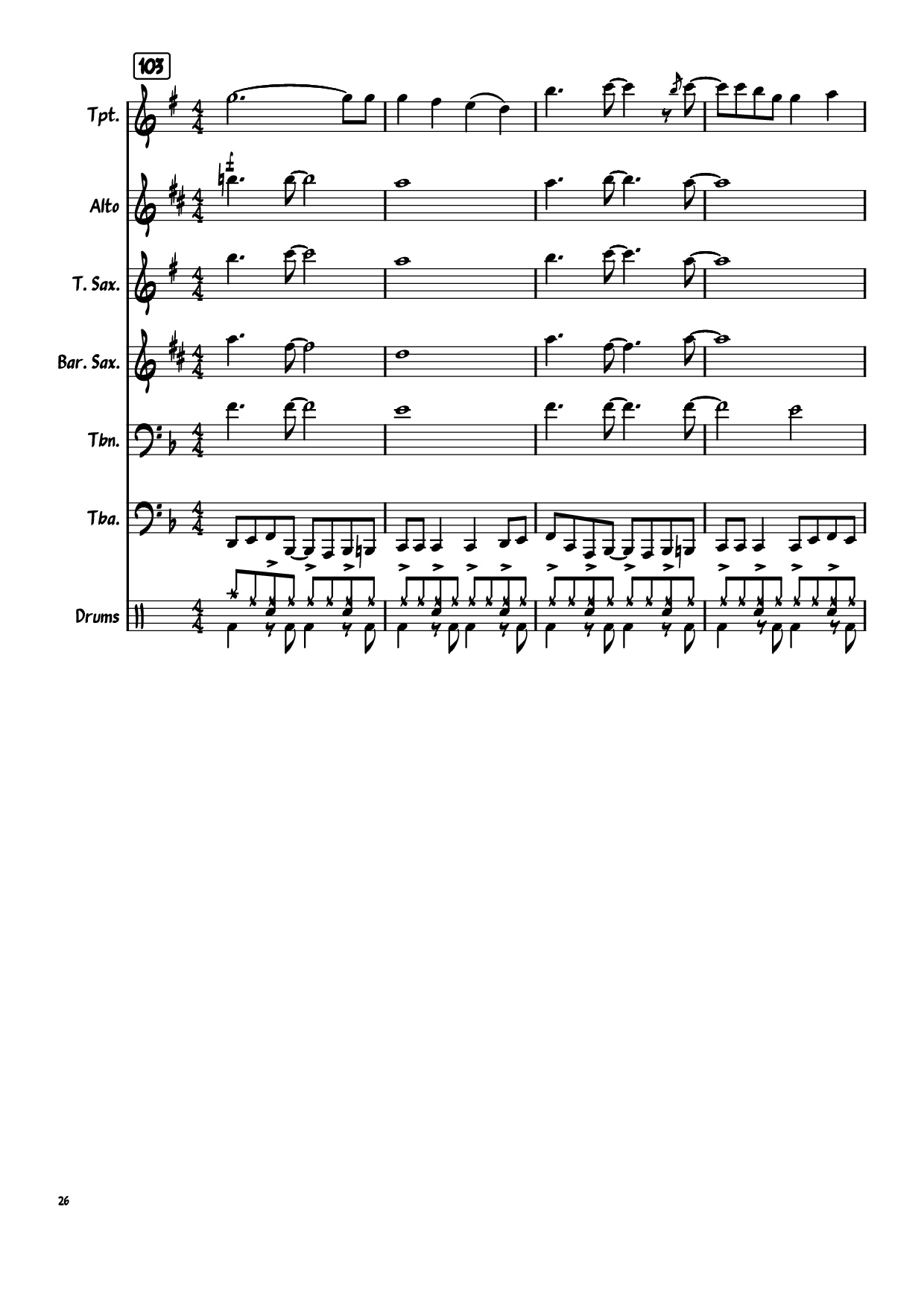 Page 26 of Sheet music PDF Livin