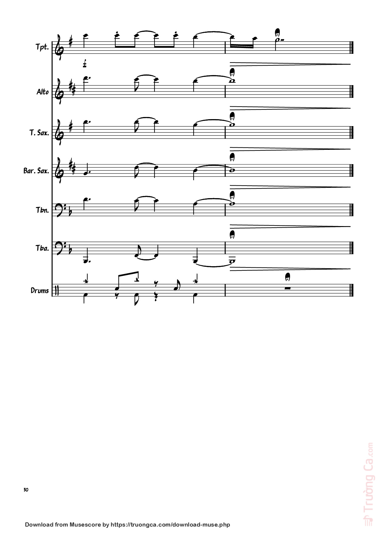 Page 30 of Sheet music PDF Livin