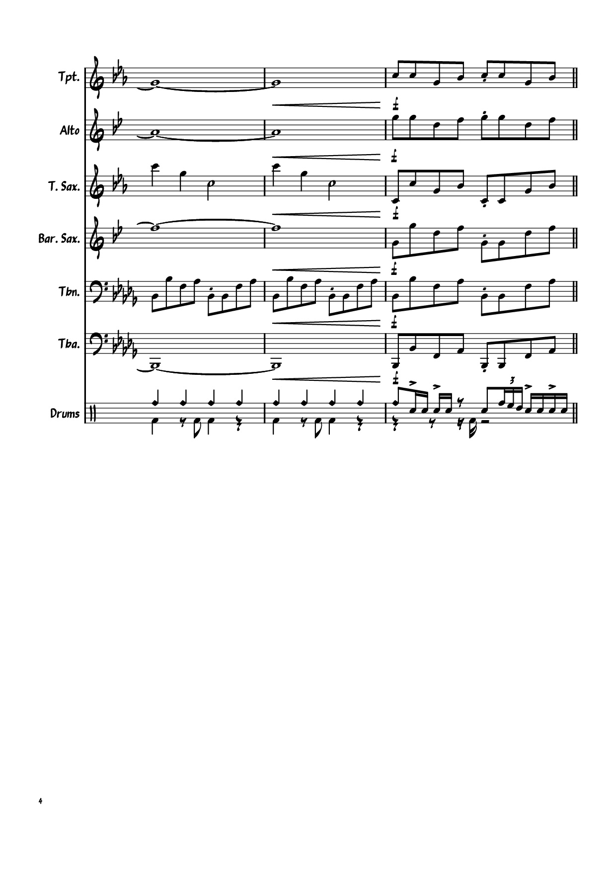 Page 4 of Sheet music PDF Livin