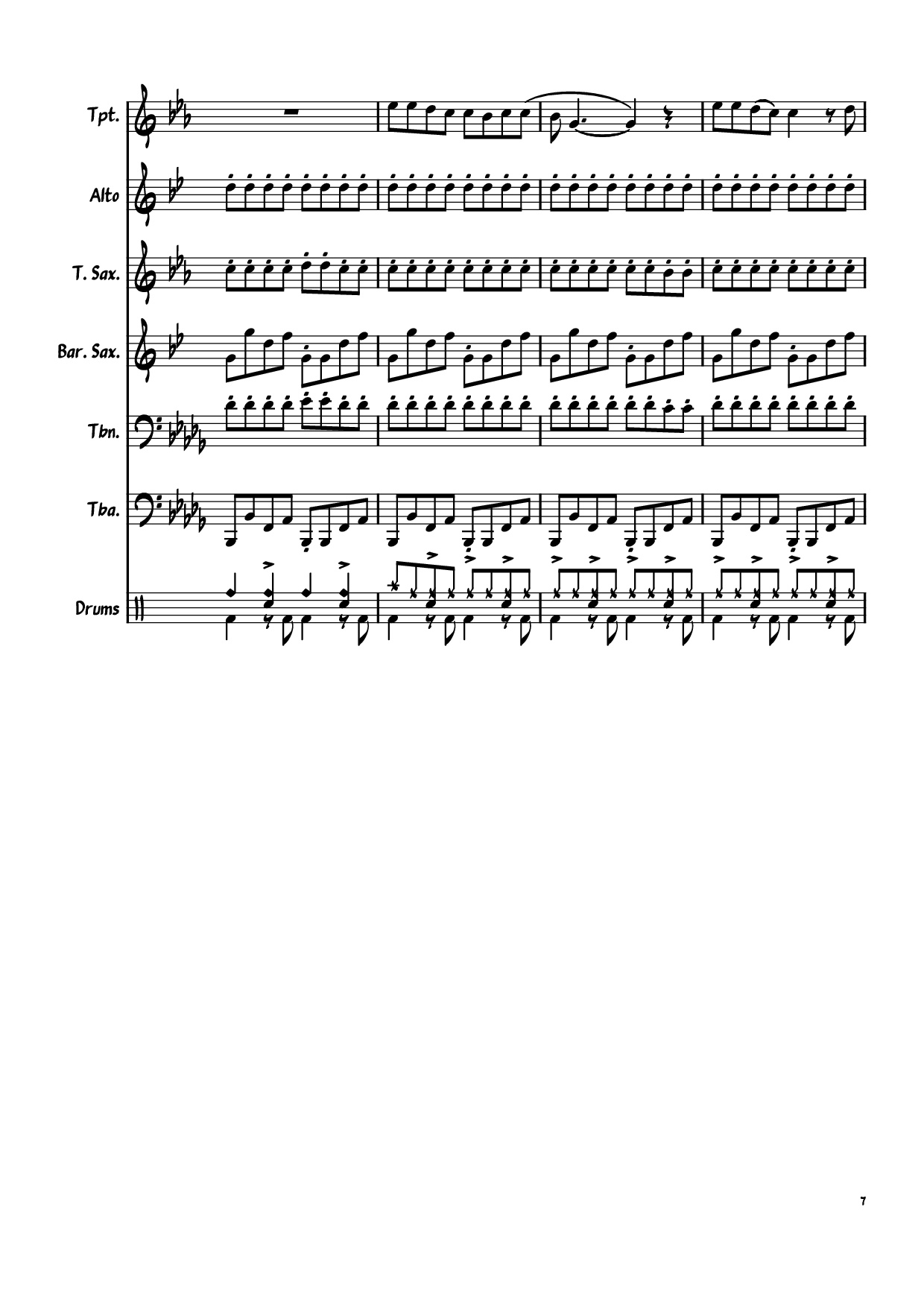 Page 7 of Sheet music PDF Livin