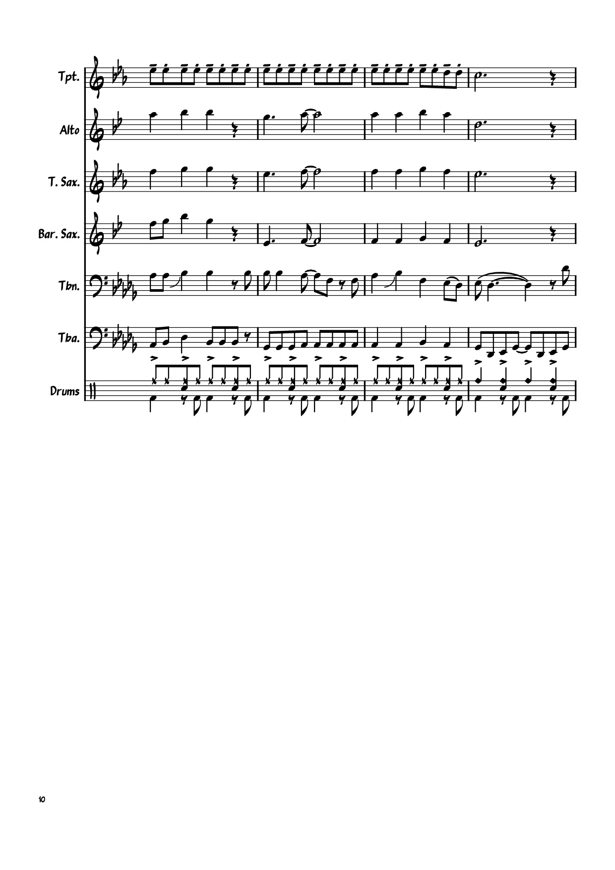 Page 10 of Sheet music PDF Livin
