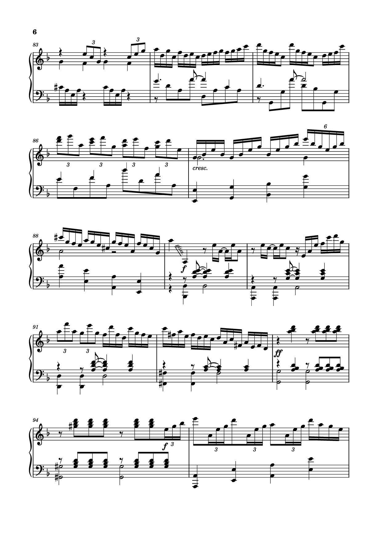 Page 6 of Sheet music PDF Piano Testify Piano - Void (Mournfinale) feat. 星熊南巫
