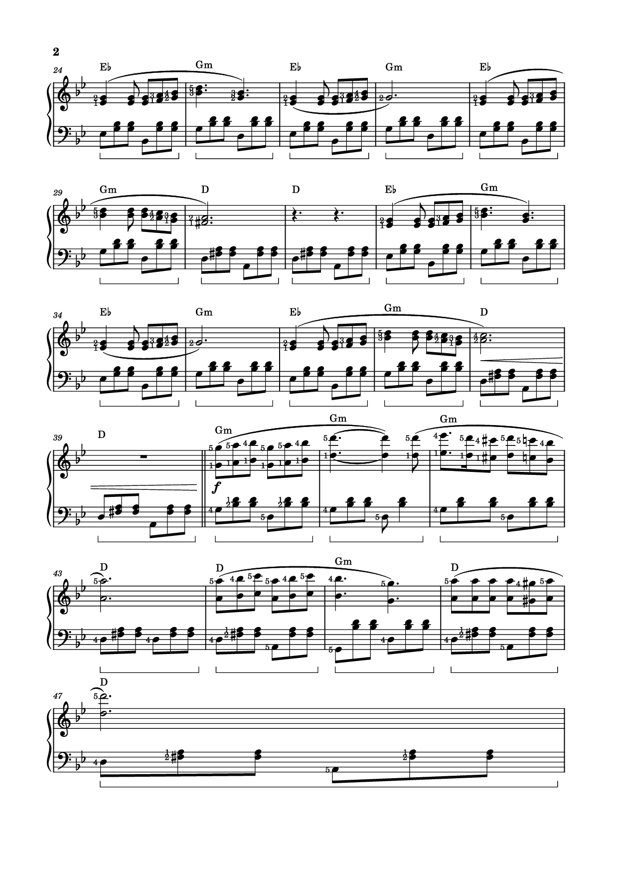 Page 2 of Sheet music PDF Piano Valse pour maman (ou pour un vieux couple polonais) Piano - Alexandra Stréliski