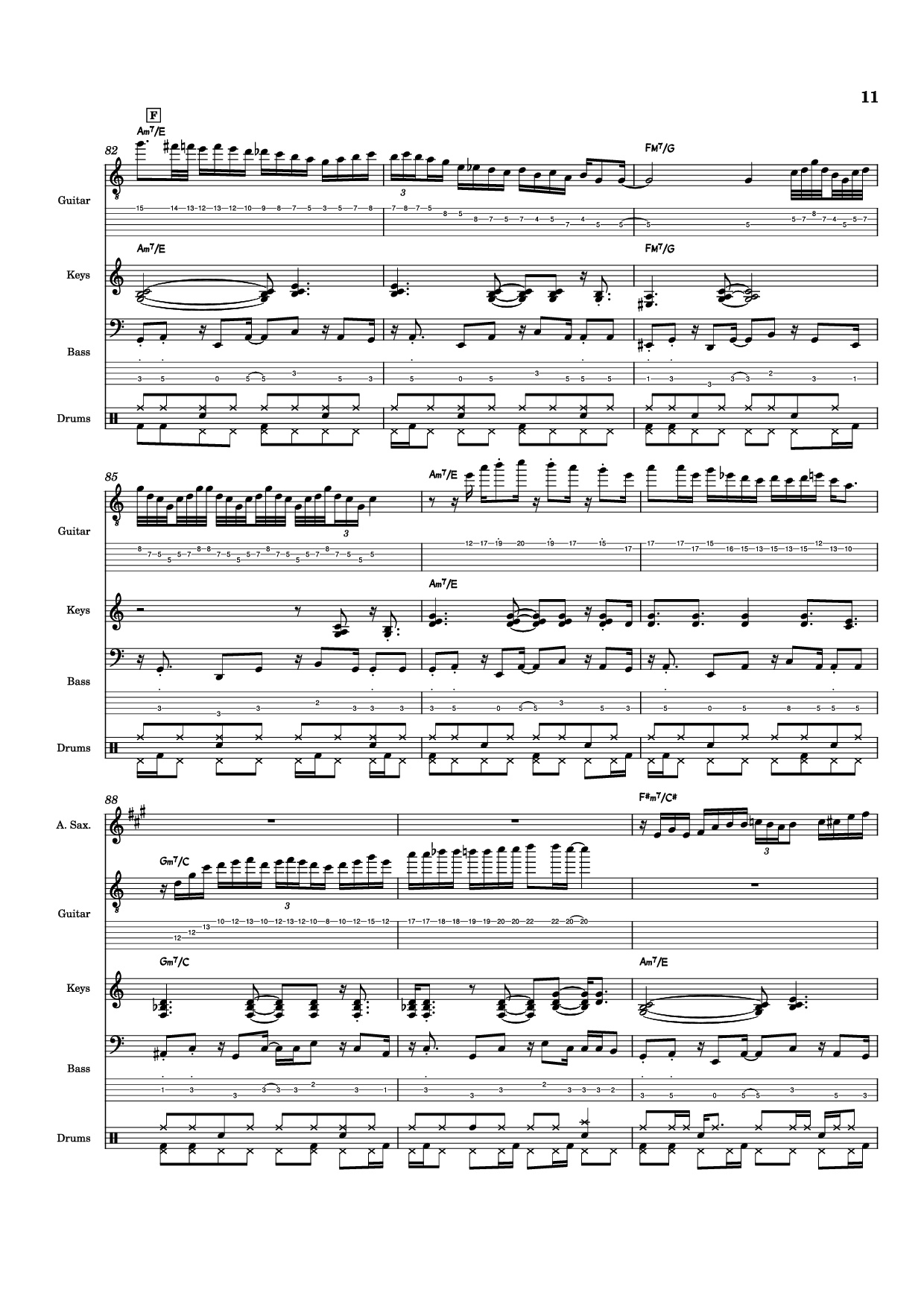 Page 11 of Sheet music PDF Nab That Chap Piano - T-Square