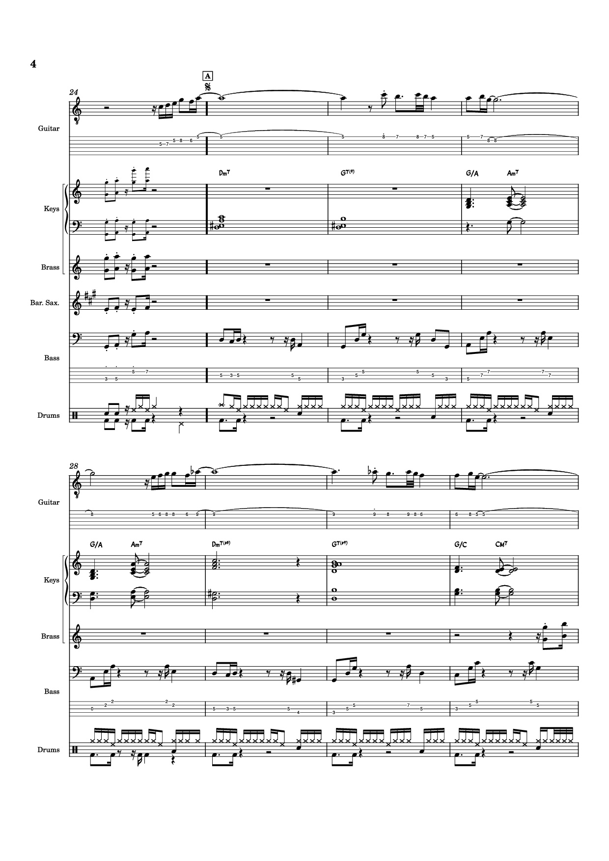 Page 4 of Sheet music PDF Nab That Chap Piano - T-Square