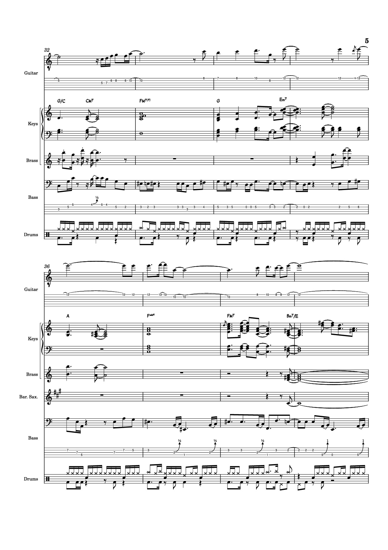 Page 5 of Sheet music PDF Nab That Chap Piano - T-Square