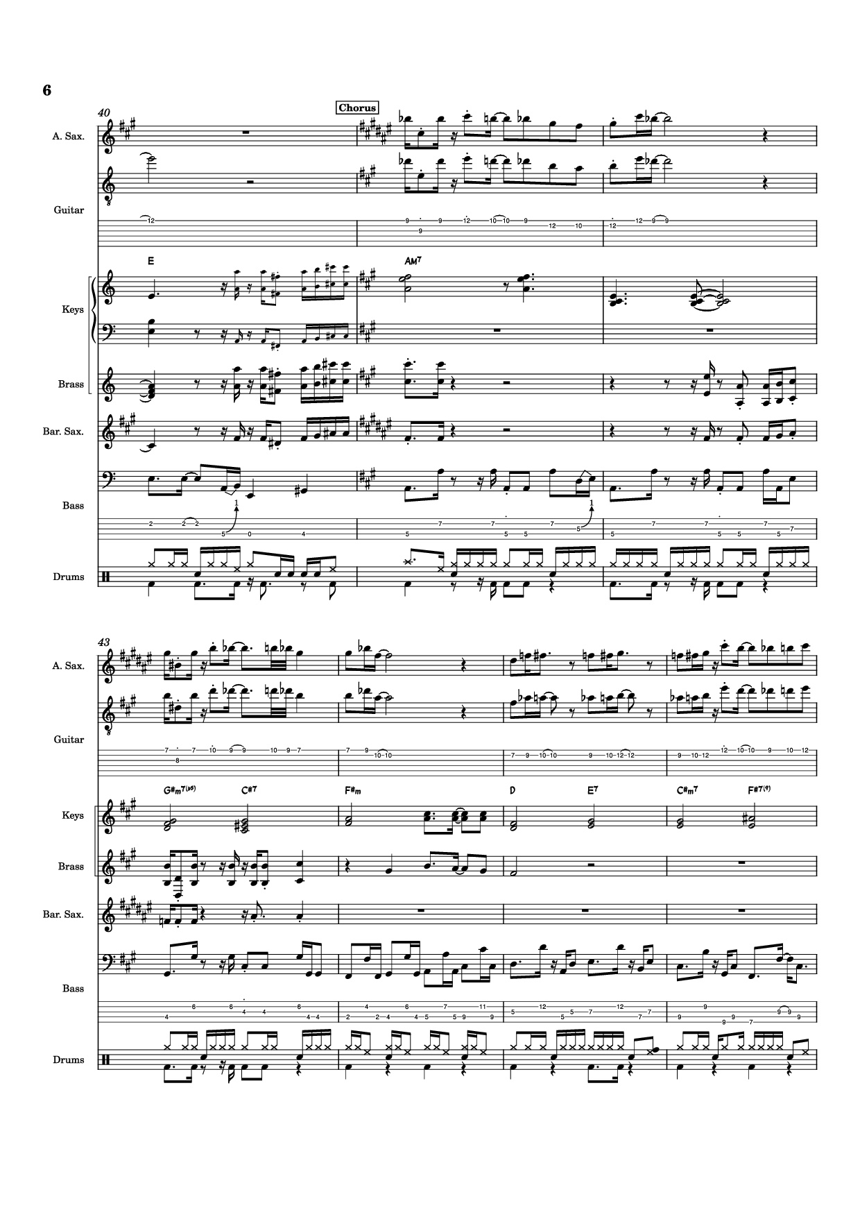 Page 6 of Sheet music PDF Nab That Chap Piano - T-Square