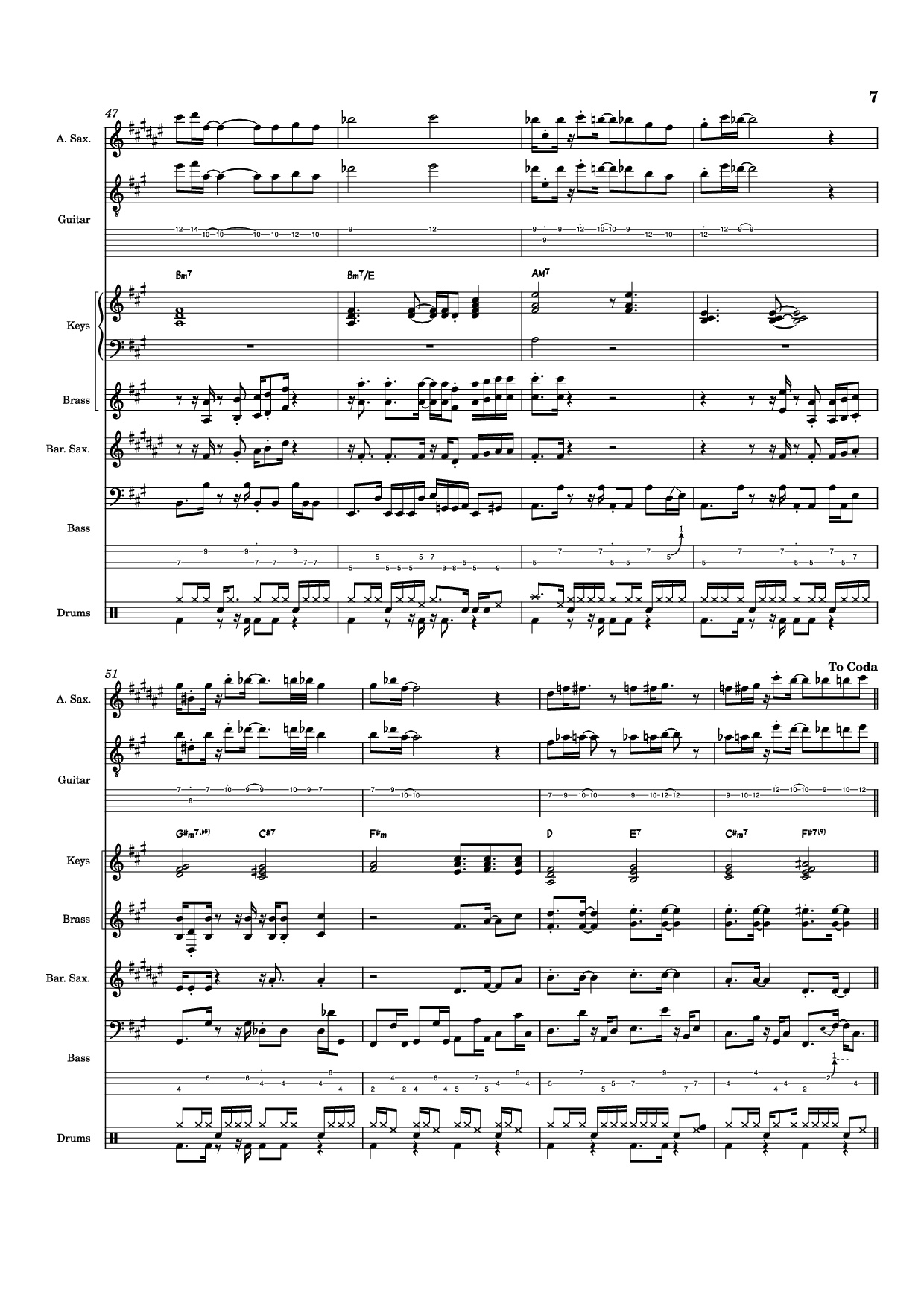 Page 7 of Sheet music PDF Nab That Chap Piano - T-Square