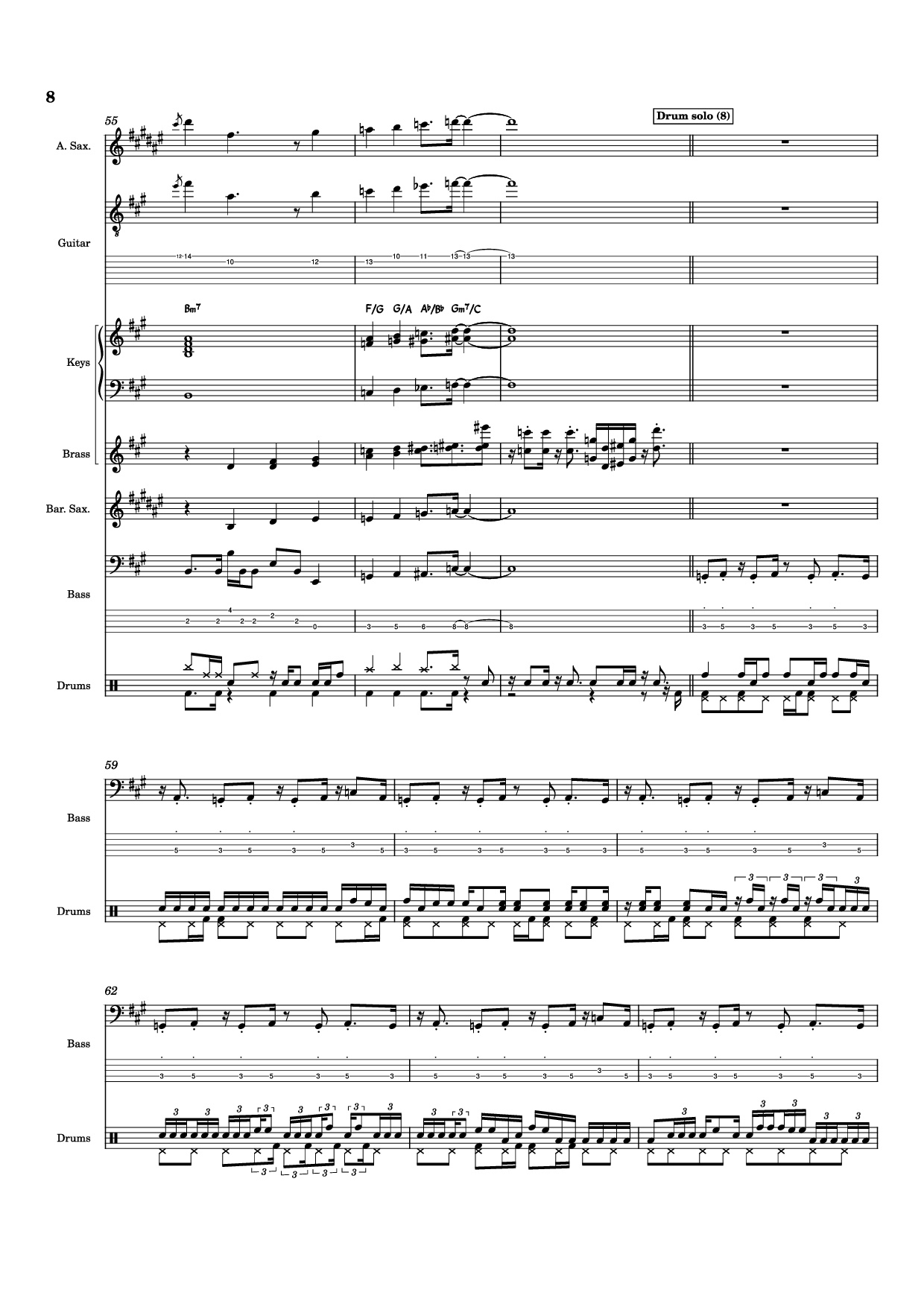 Page 8 of Sheet music PDF Nab That Chap Piano - T-Square