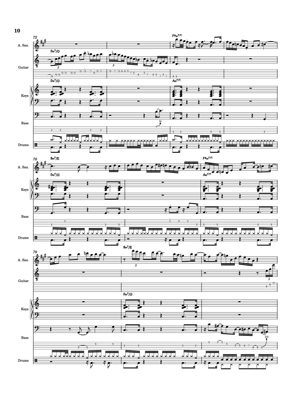 Page 10 of Sheet music PDF Nab That Chap Piano - T-Square