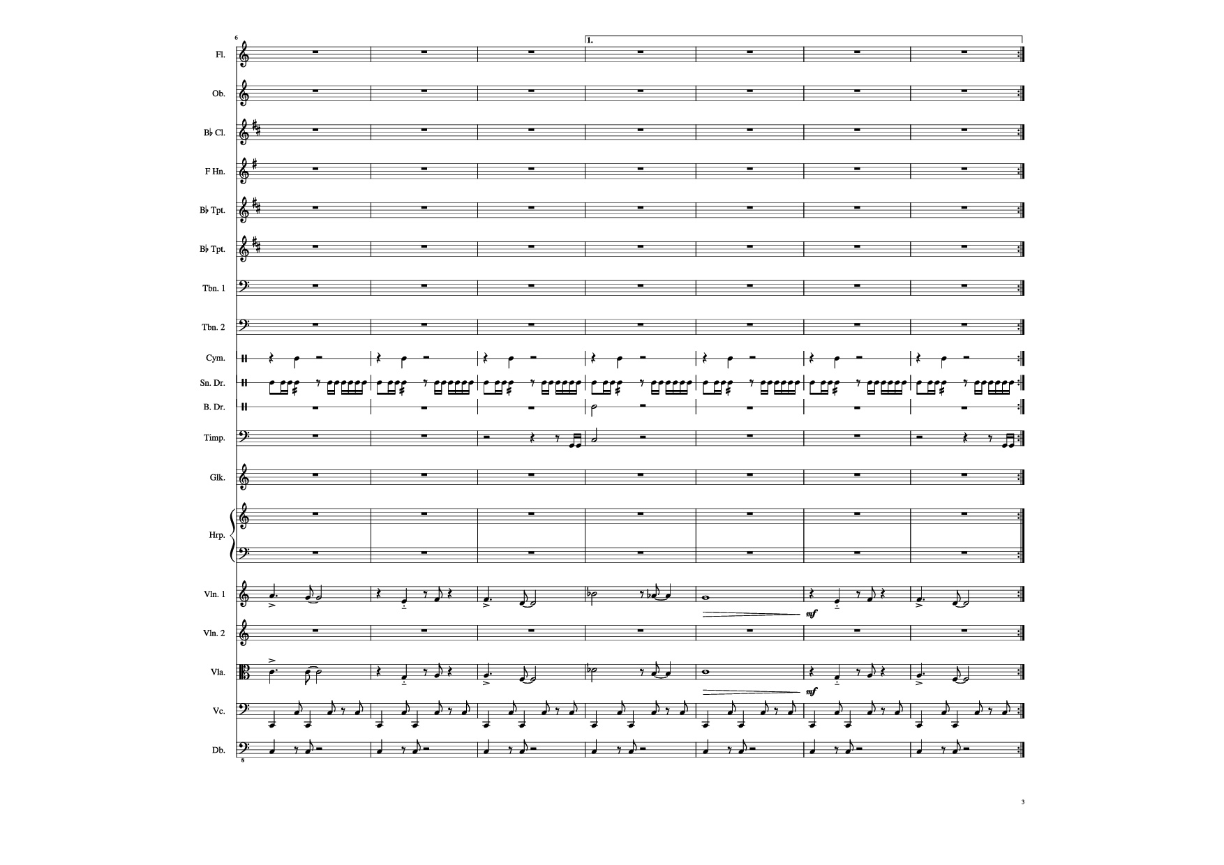 Page 3 of Sheet music PDF Good Egg Galaxy - Jozy101