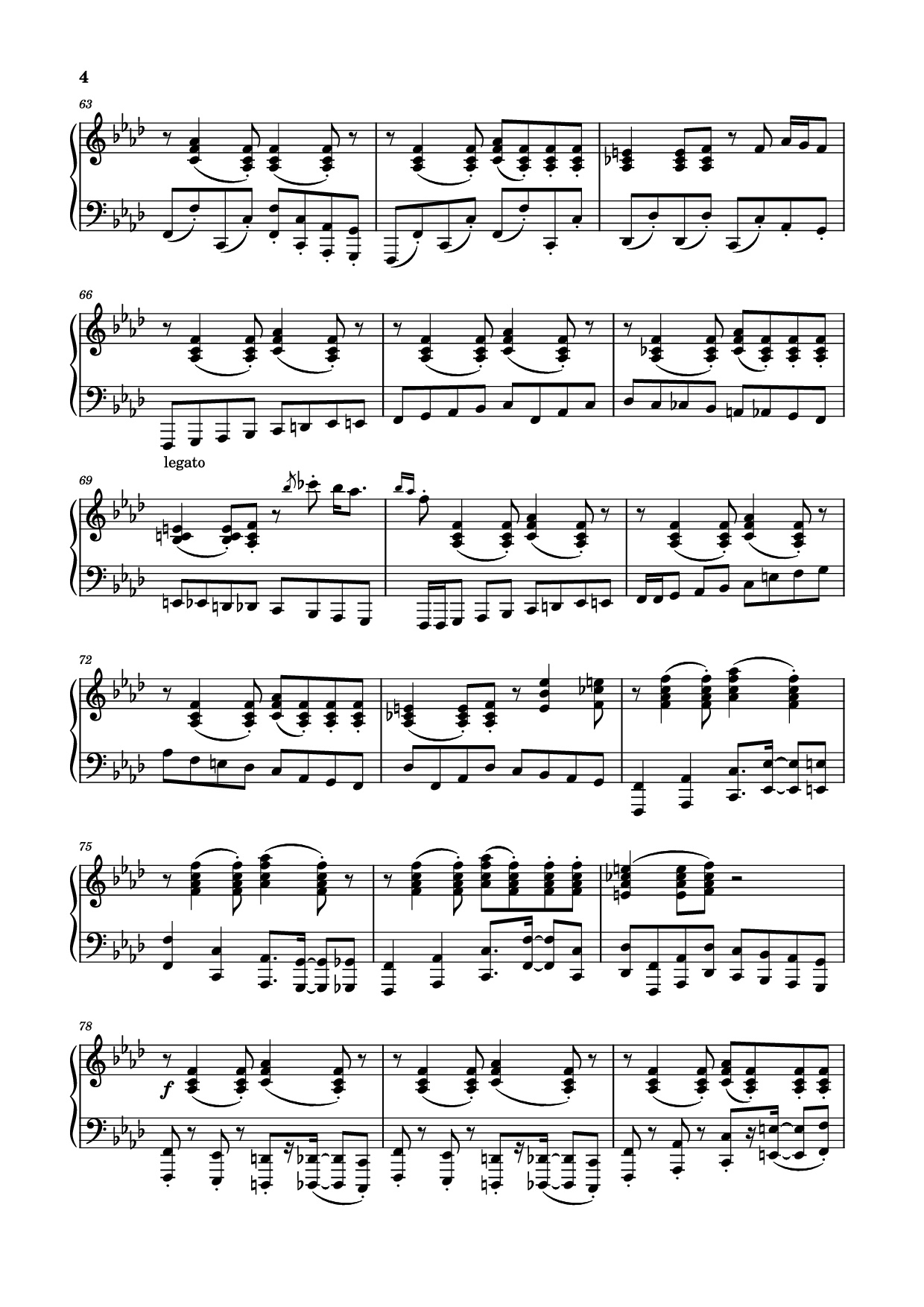 Page 4 of Sheet music PDF Piano Ev