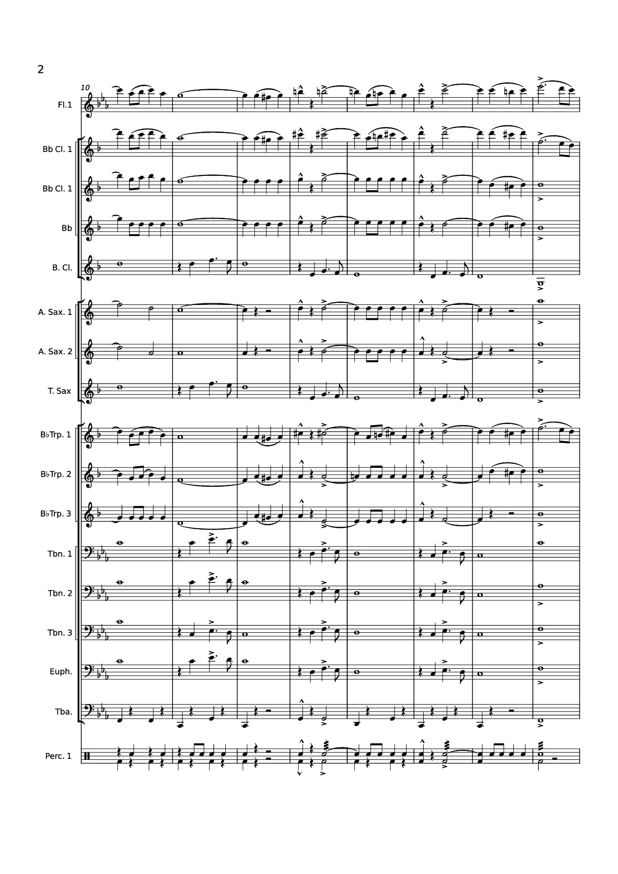 Page 2 of Sheet music PDF Freedom City - K. L. King