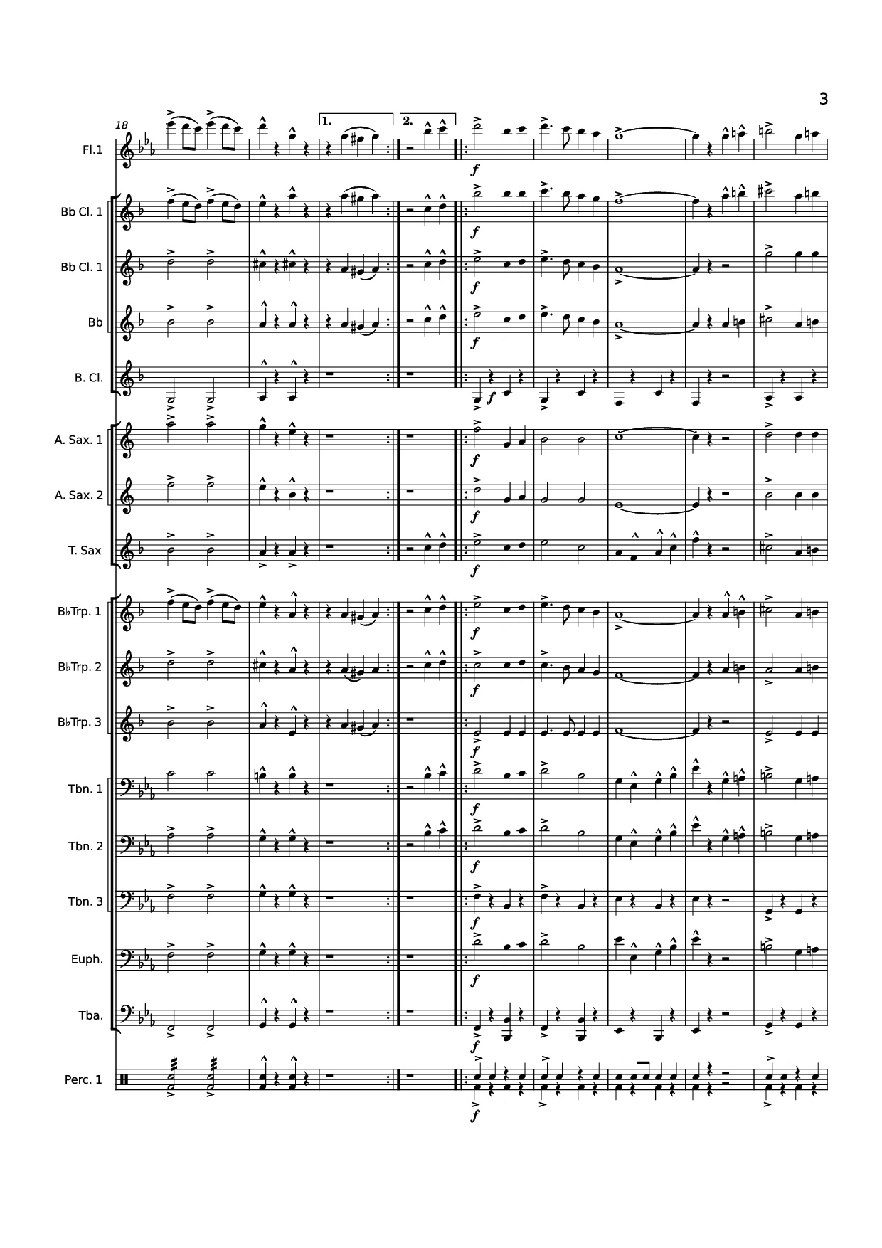 Page 3 of Sheet music PDF Freedom City - K. L. King