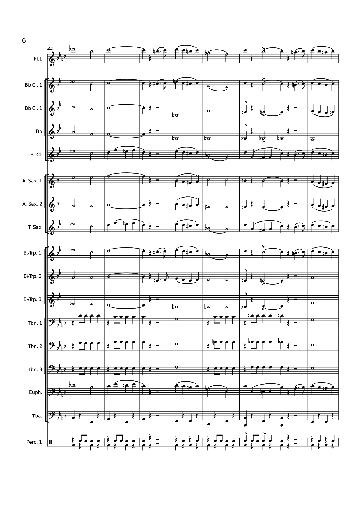 Page 6 of Sheet music PDF Freedom City - K. L. King