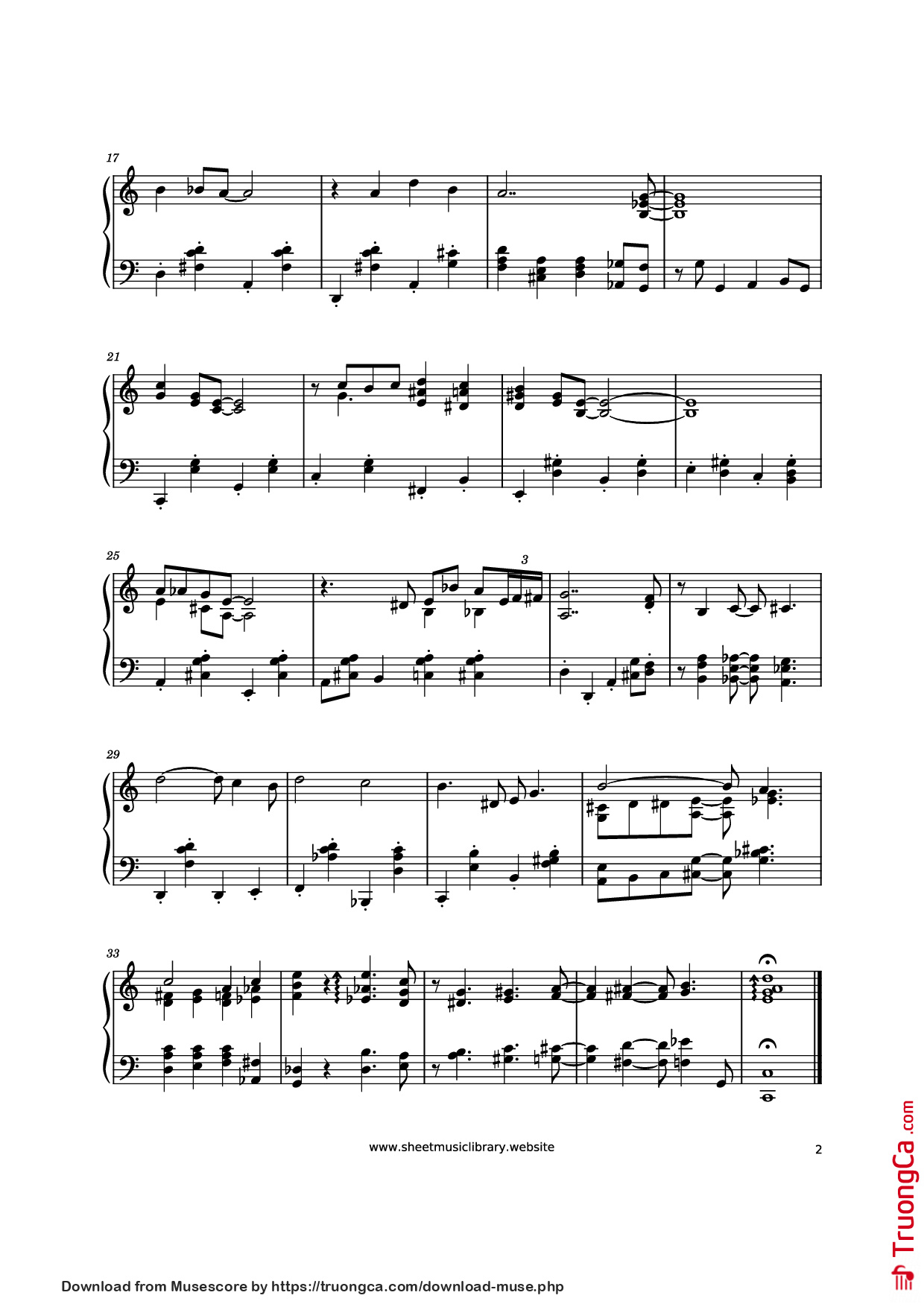 Page 2 of Sheet music PDF Piano All Of Me Piano - Gerald Marks / Seymour Simons