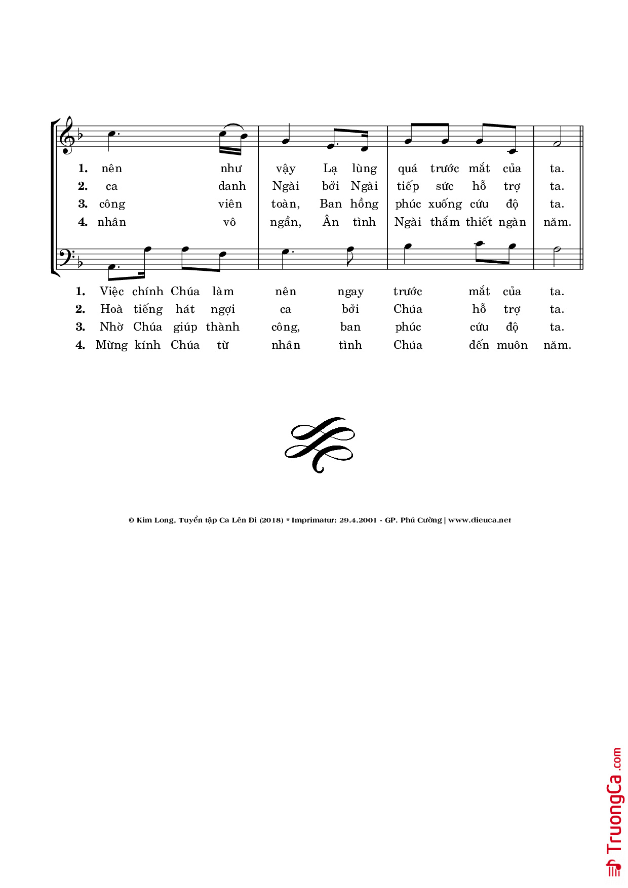 Tôi không phải chết nhưng tôi còn sống hoài  Để truyền rao những công trình Chúa đã làm, Trang 2