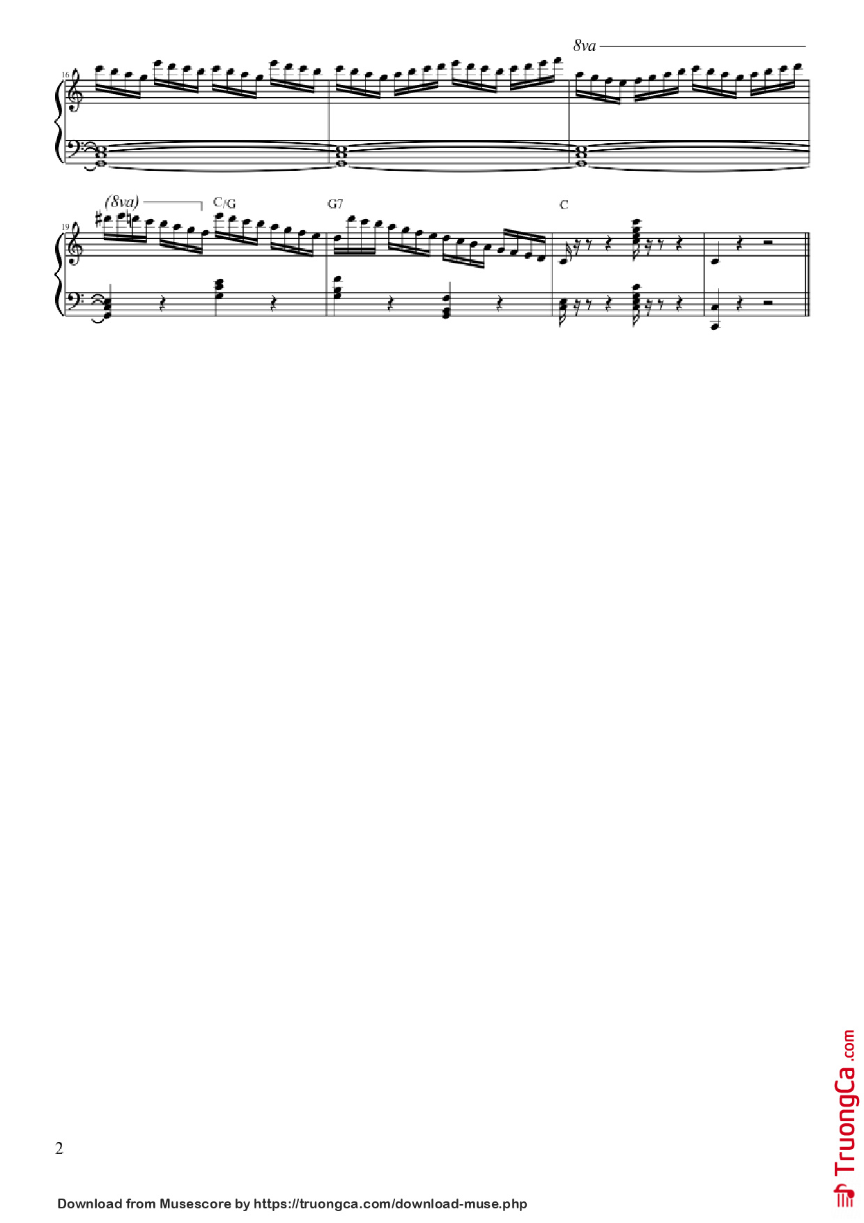Page 2 of Sheet music PDF Piano The School Of Velocity Piano - Carl Czerny , Op. 299