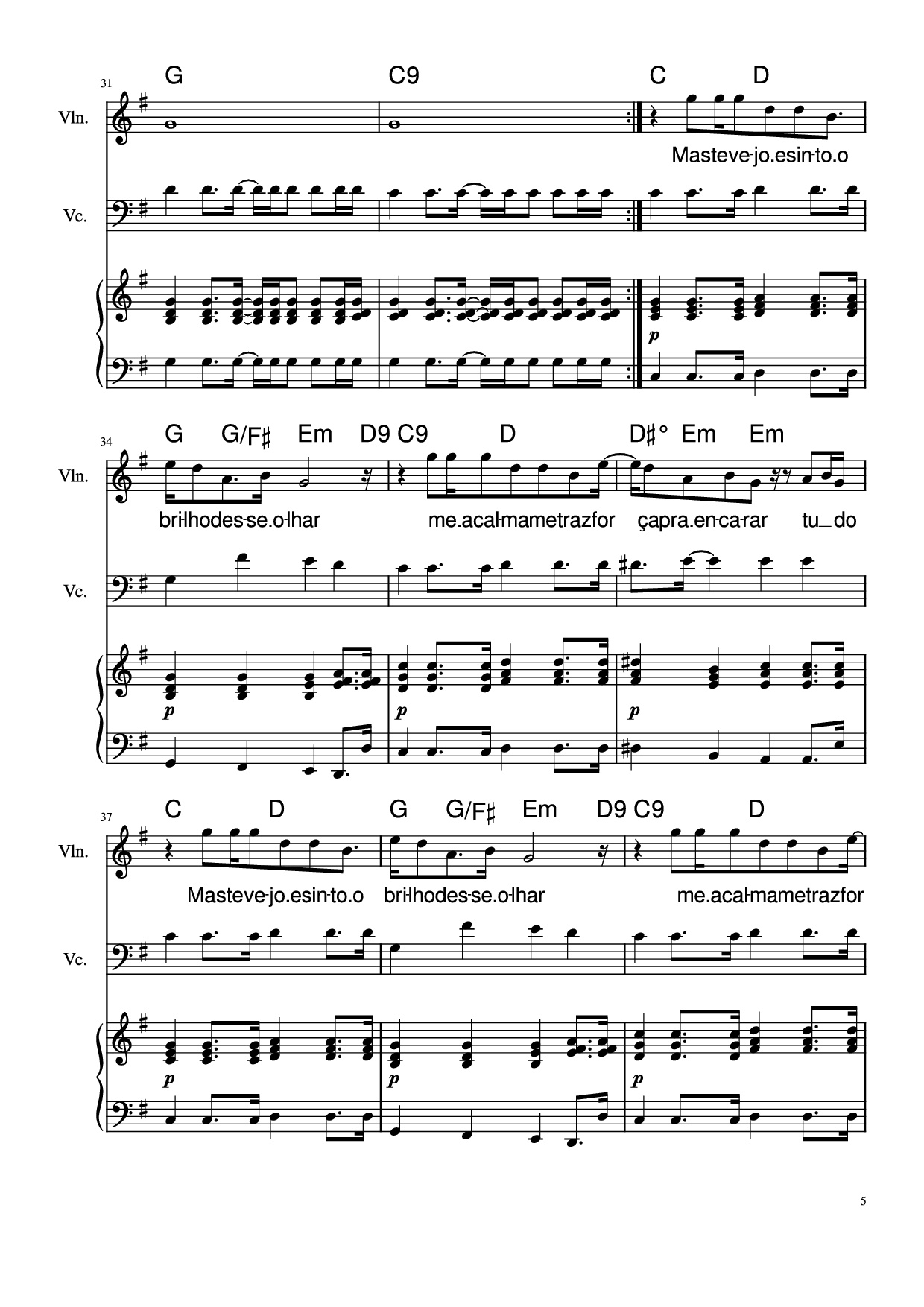 Page 5 of Sheet music PDF Piano Dia Especial Piano - Undefined