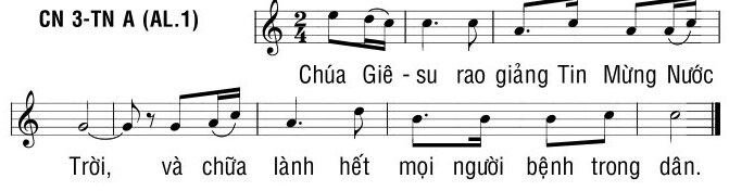 Page 2 of Sheet music PDF Thtm. Chúa Nhật 3 Thường Niên - Bùi Ninh