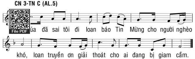 Page 6 of Sheet music PDF Thtm. Chúa Nhật 3 Thường Niên - Bùi Ninh
