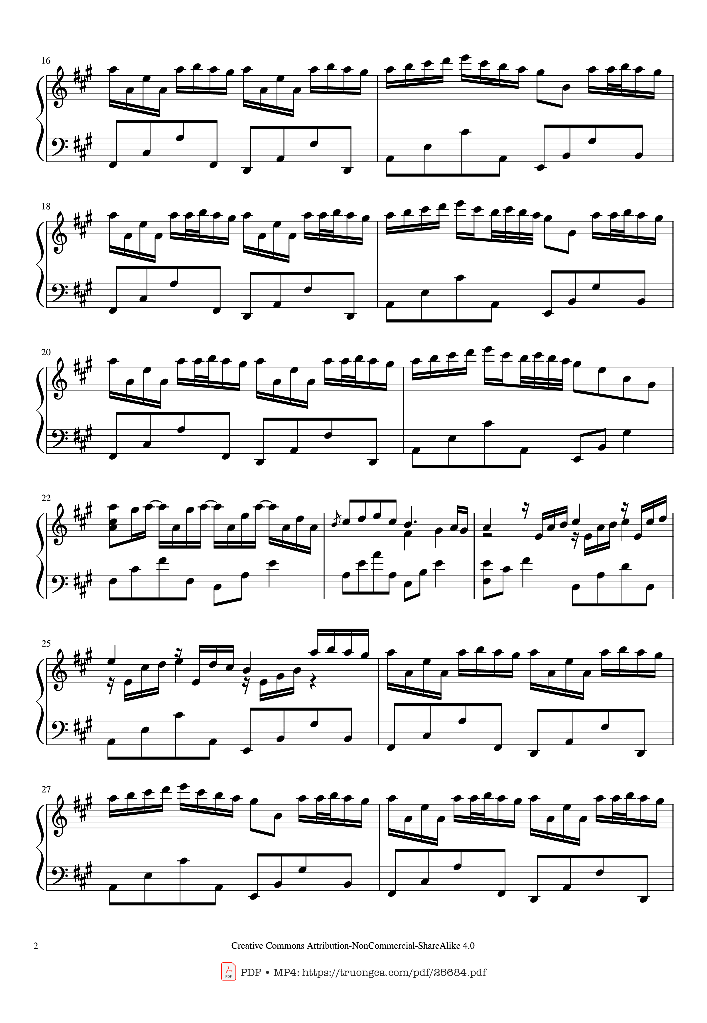 Page 2 of Sheet music PDF Piano River Flows In You Piano - Yiruma
