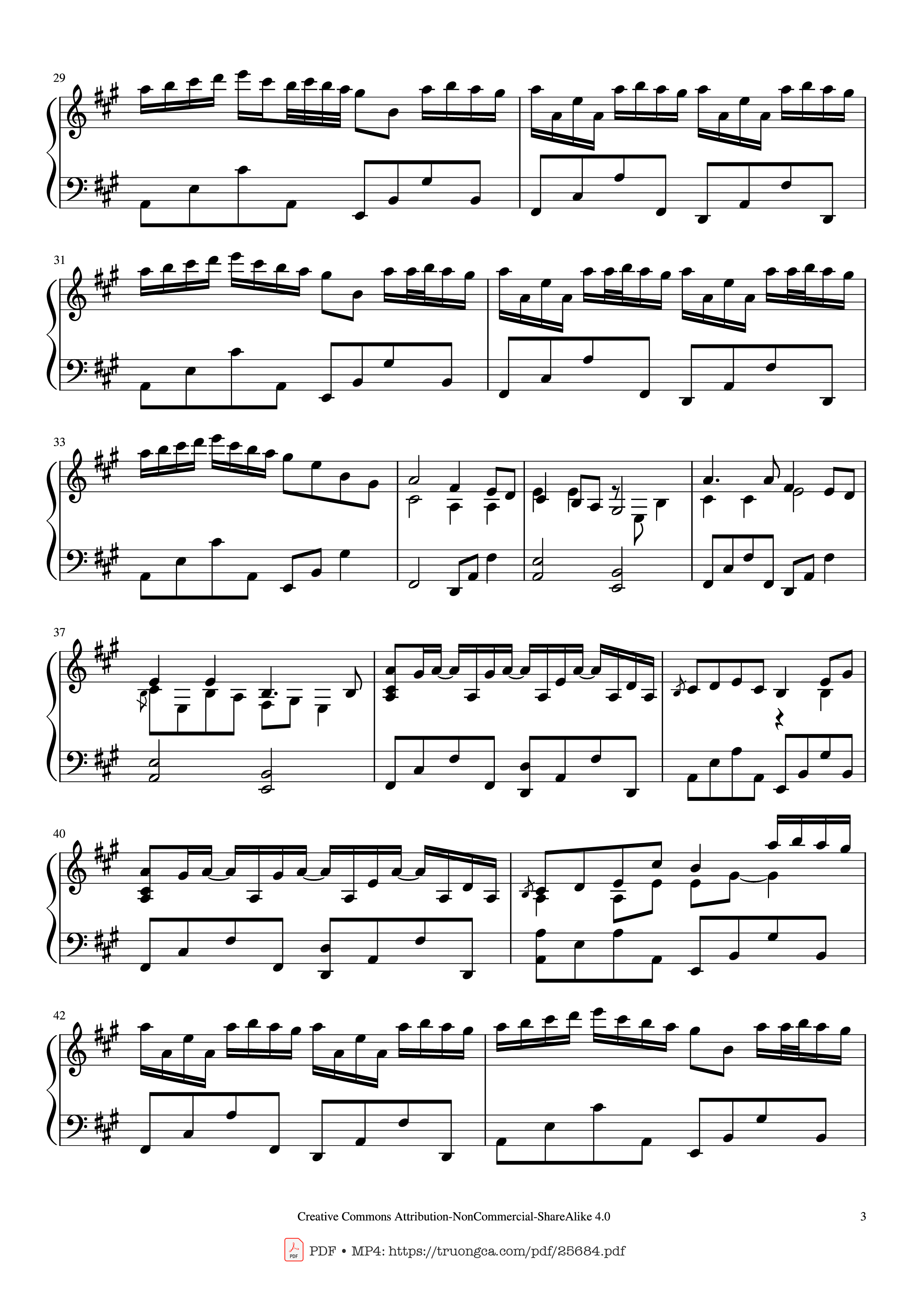 Page 3 of Sheet music PDF Piano River Flows In You Piano - Yiruma