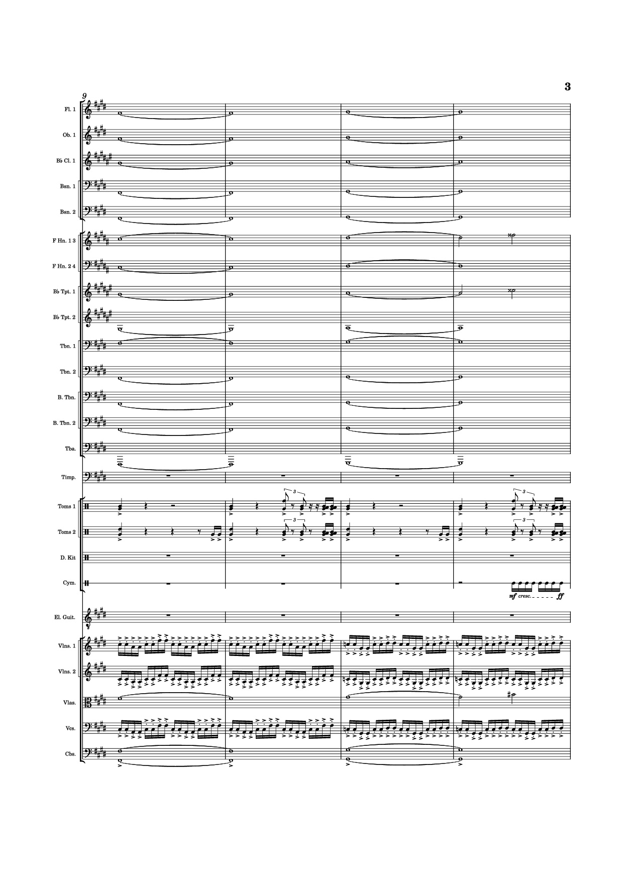 Page 3 of Sheet music PDF Anthem of Hope - Mason J. Asimos