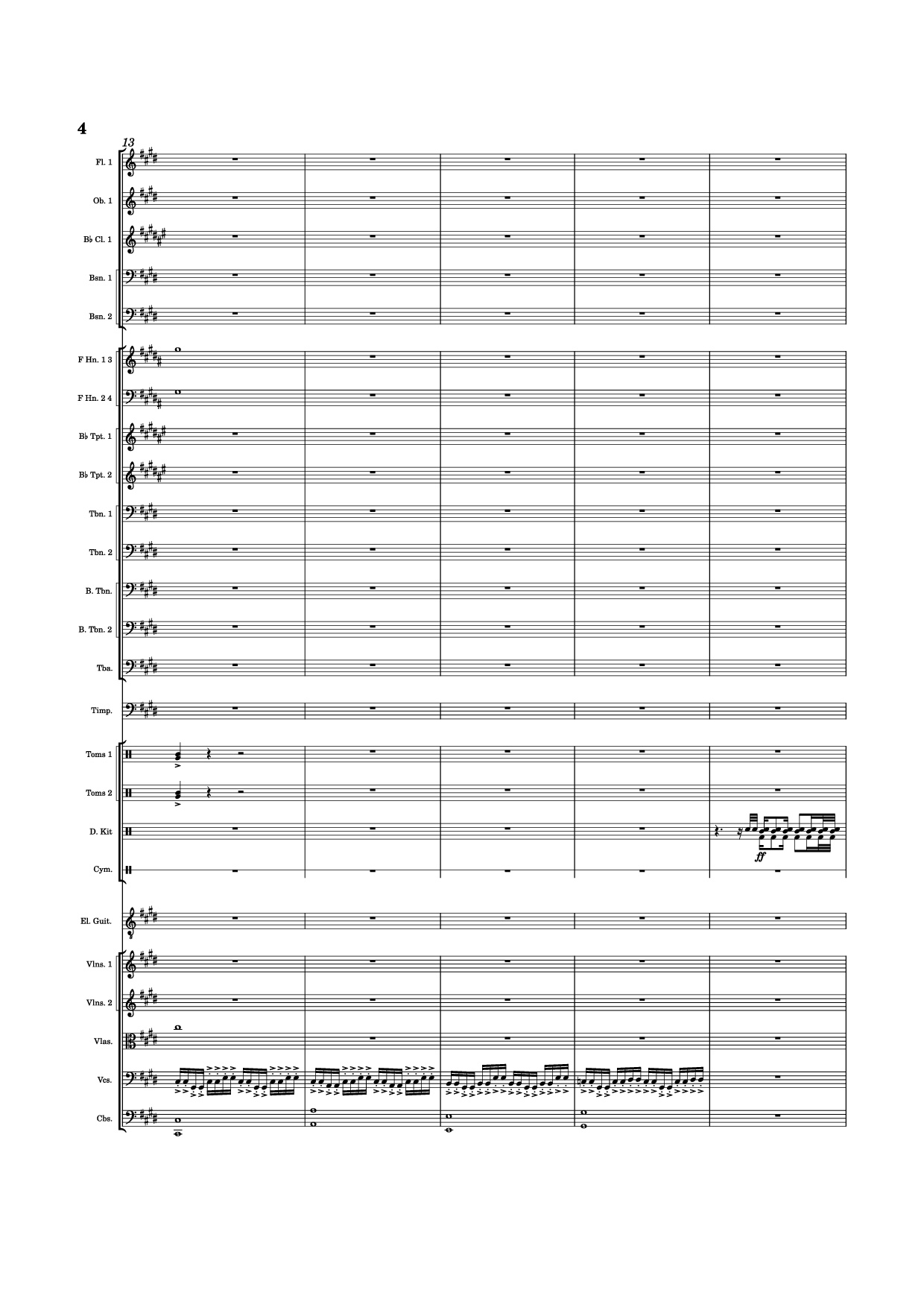 Page 4 of Sheet music PDF Anthem of Hope - Mason J. Asimos