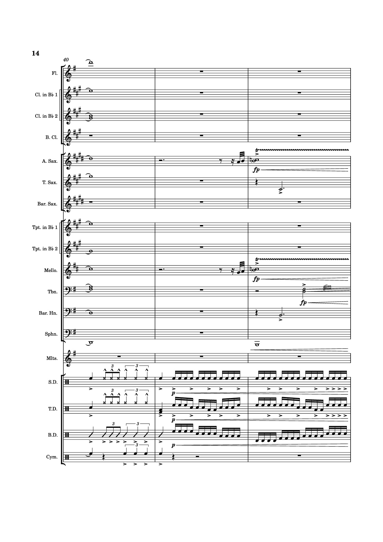 Page 14 of Sheet music PDF Numb - Composer / arranger