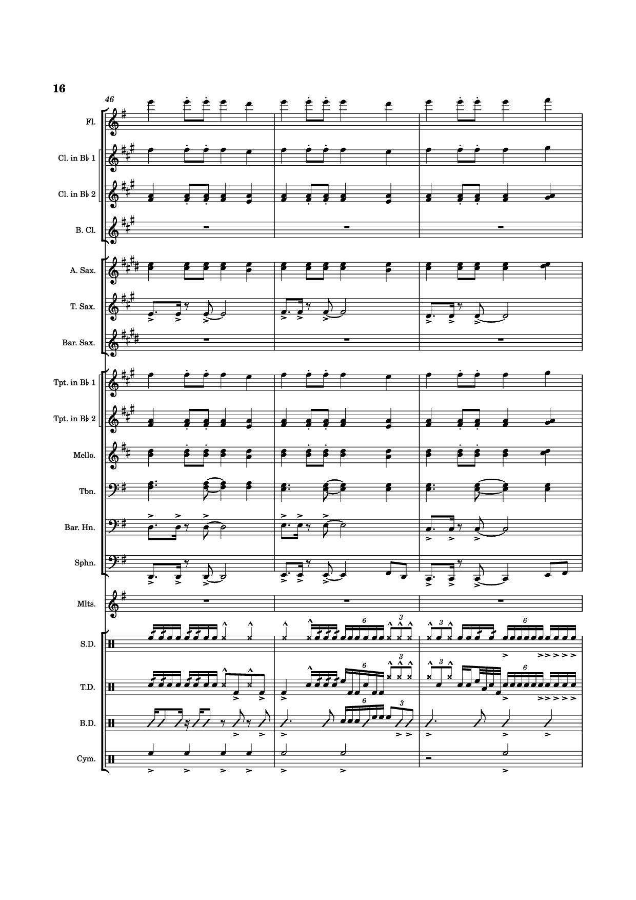 Page 16 of Sheet music PDF Numb - Composer / arranger